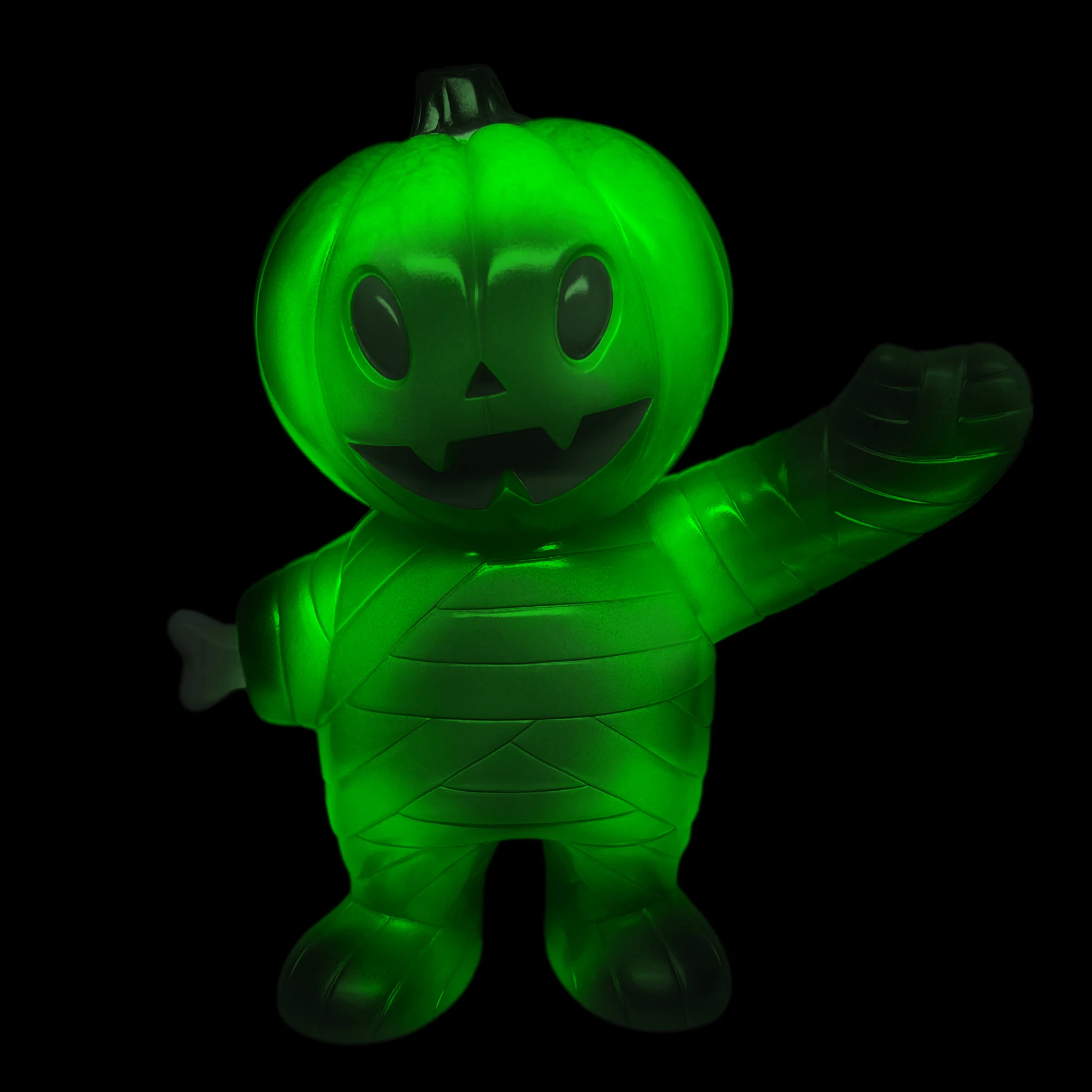 Super7 Japanese Vinyl - Pumpkin Boy (Glow-In-The-Dark Orange Swirl) 3 Super7 Japanese Vinyl - Pumpkin Boy (Glow-In-The-Dark Orange Swirl)