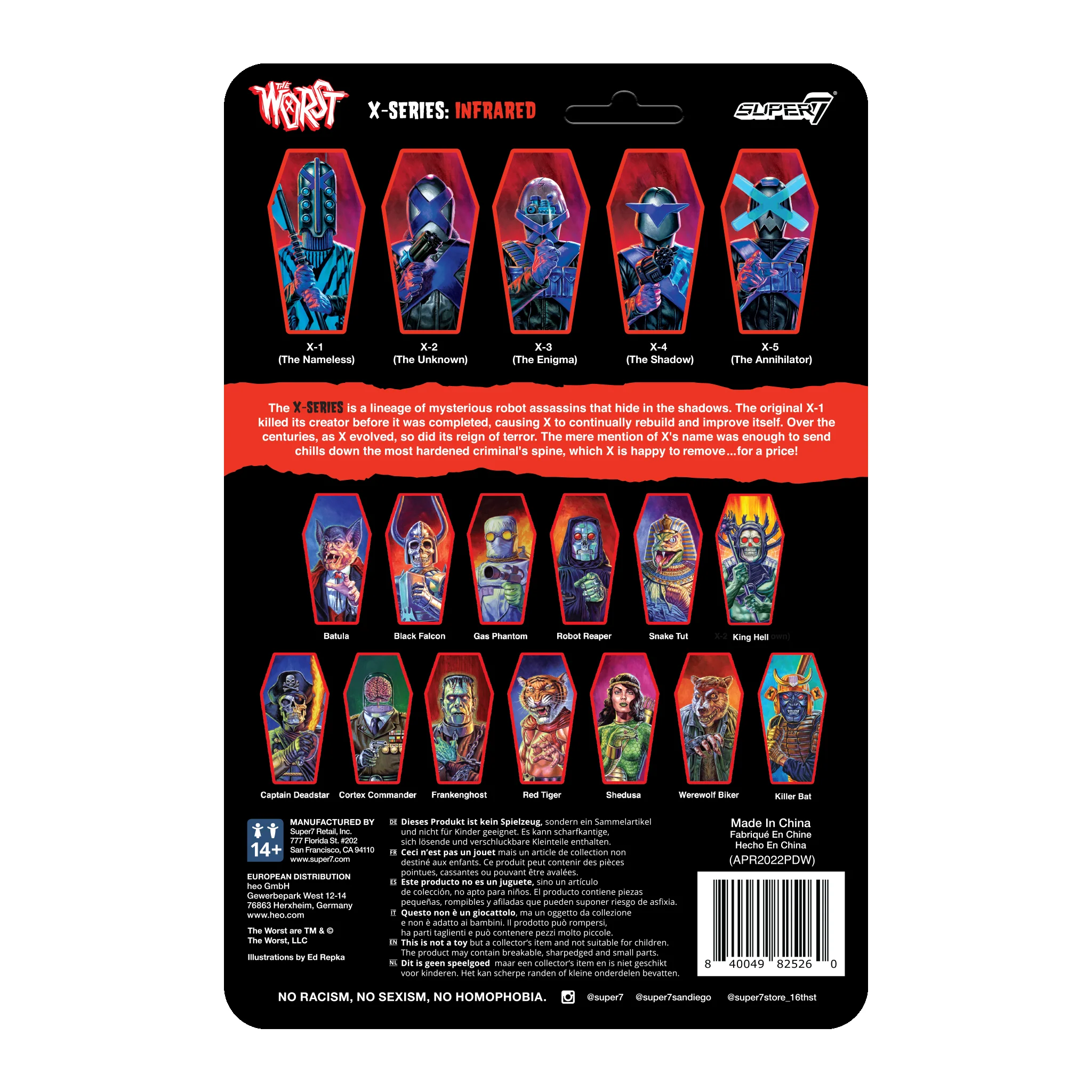 The Worst ReAction X-Series - X-5 (Infrared) 4 The Worst ReAction X-Series - X-5 (Infrared)