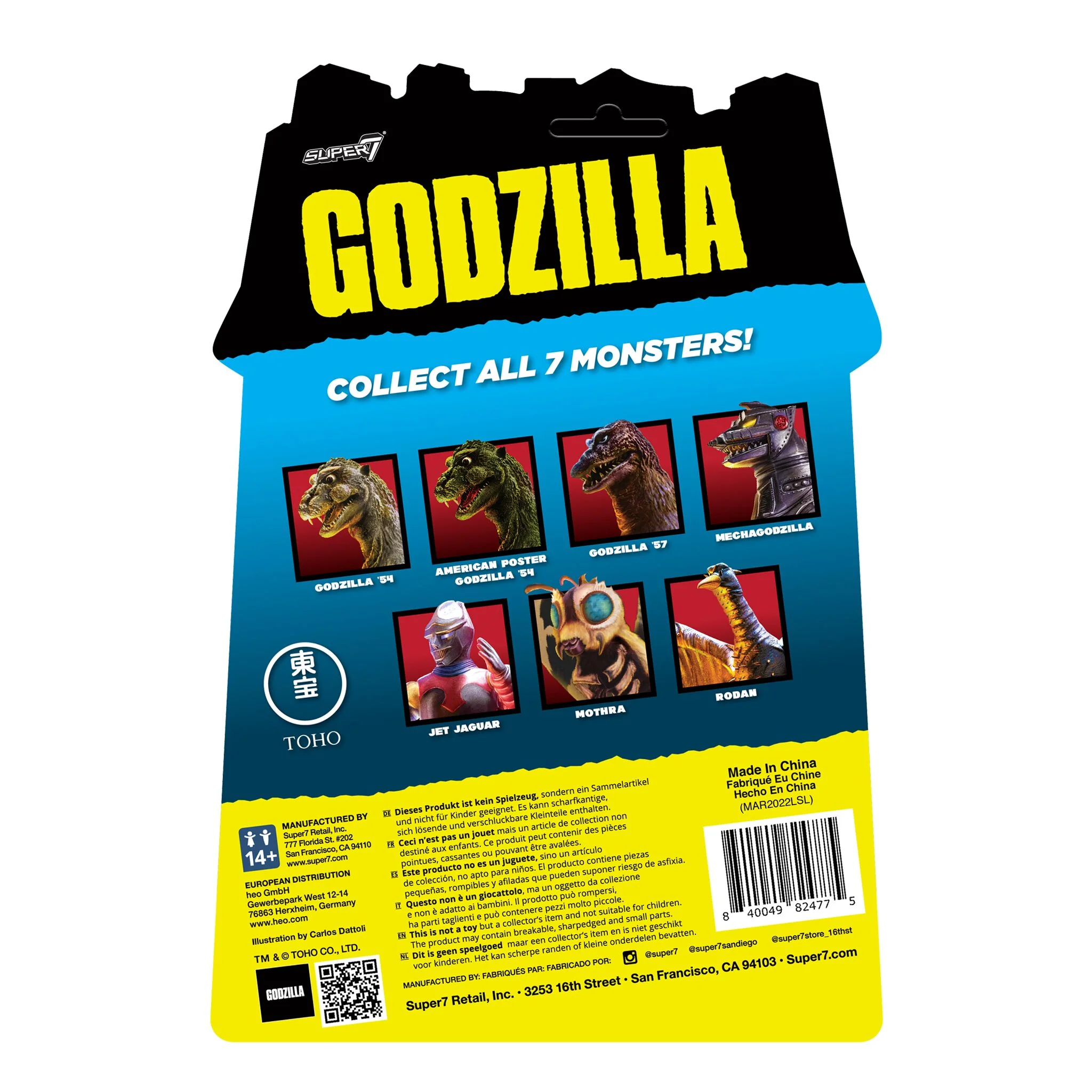 Toho ReAction - Godzilla 1954 (American Poster) 8 Toho ReAction - Godzilla 1954 (American Poster)