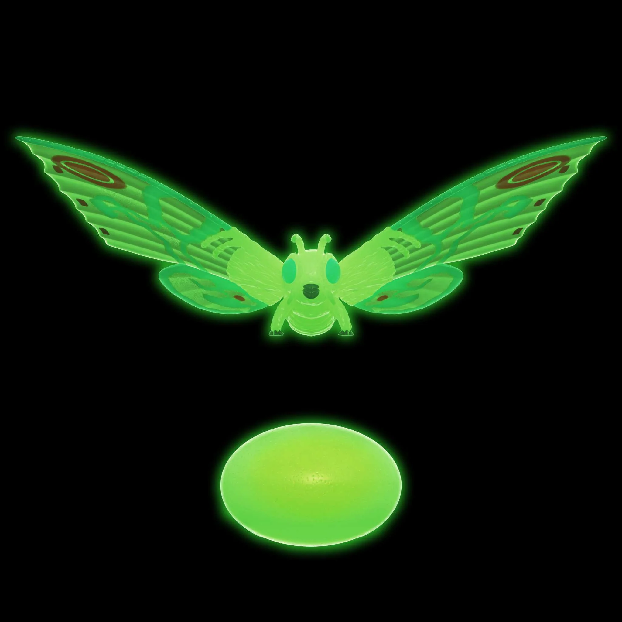 Toho ReAction Wave 1 - Mothra & Rodan (Glow) 4 Toho ReAction Wave 1 - Mothra & Rodan (Glow)