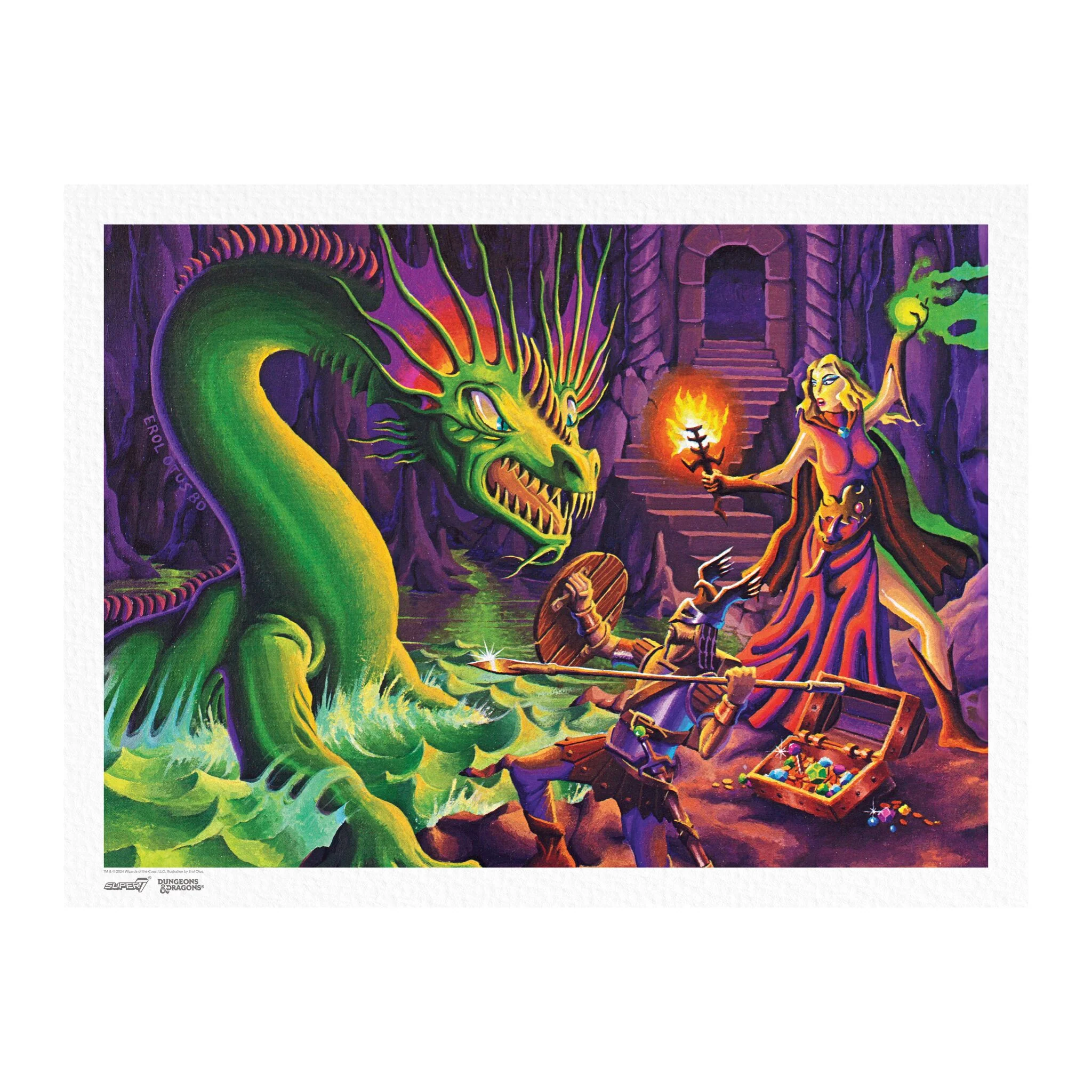 Dungeons and Dragons Erol Otus 18" x 24" Art Print
