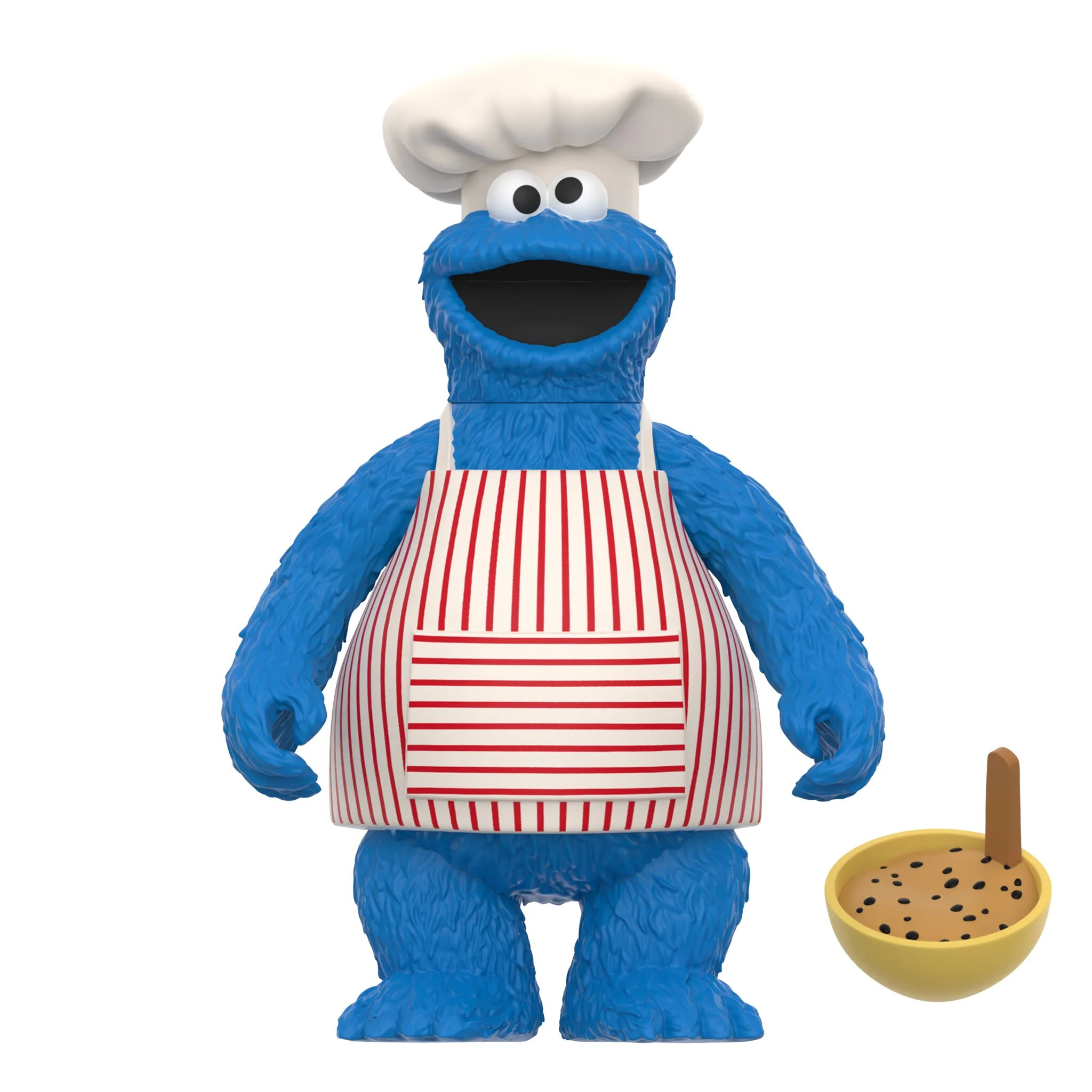 Sesame Street ReAction Figures Wave 04 - Chef Cookie Monster, Elmo, Alligator King, & Roosevelt Franklin 9 Sesame Street ReAction Figures Wave 04 - Chef Cookie Monster, Elmo, Alligator King, & Roosevelt Franklin