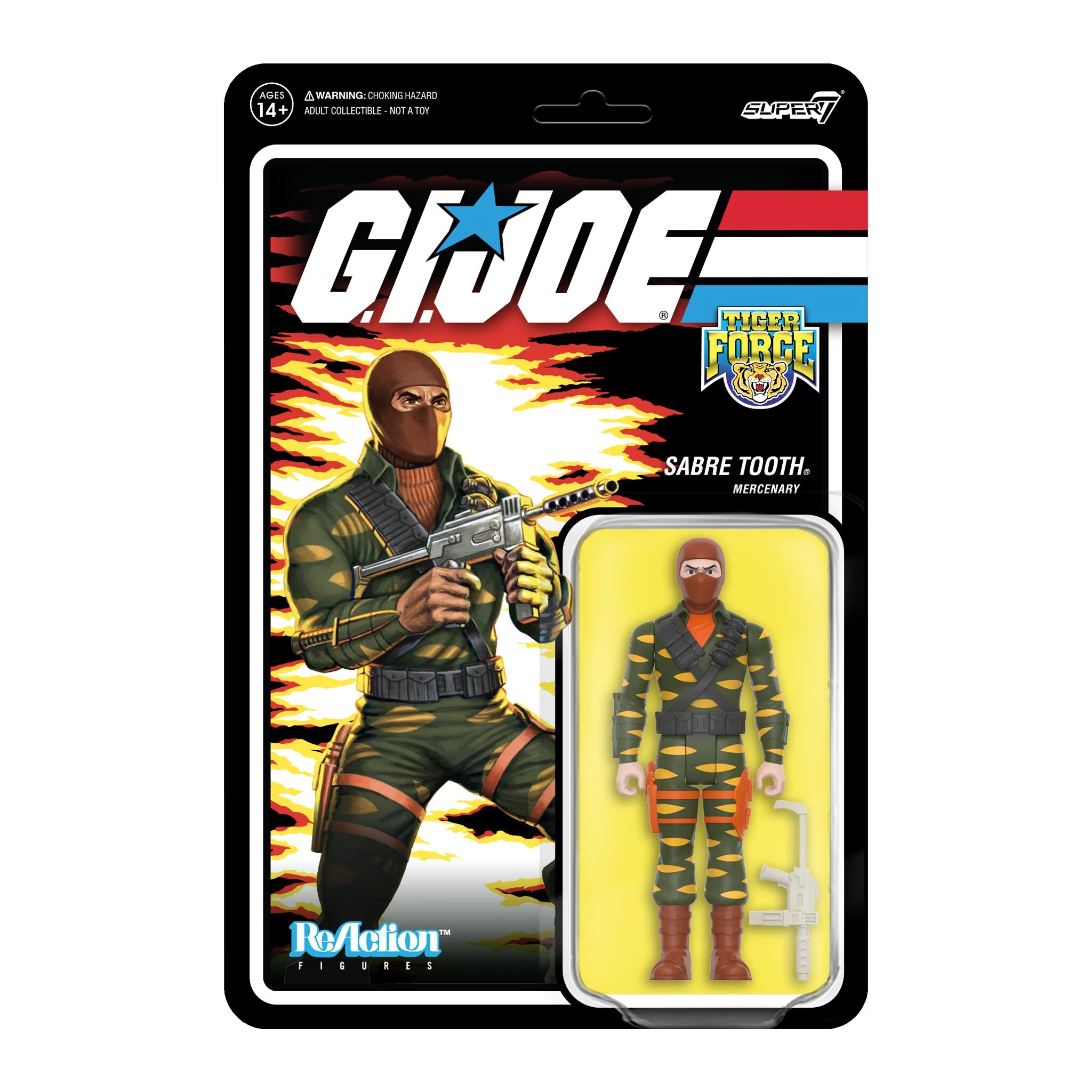 G.I. Joe ReAction Figures Wave 8 - Sabre Tooth, Cobra Snow Serpent, and Red Jackal (Vac Metal) 5 G.I. Joe ReAction Figures Wave 8 - Sabre Tooth, Cobra Snow Serpent, and Red Jackal (Vac Metal)