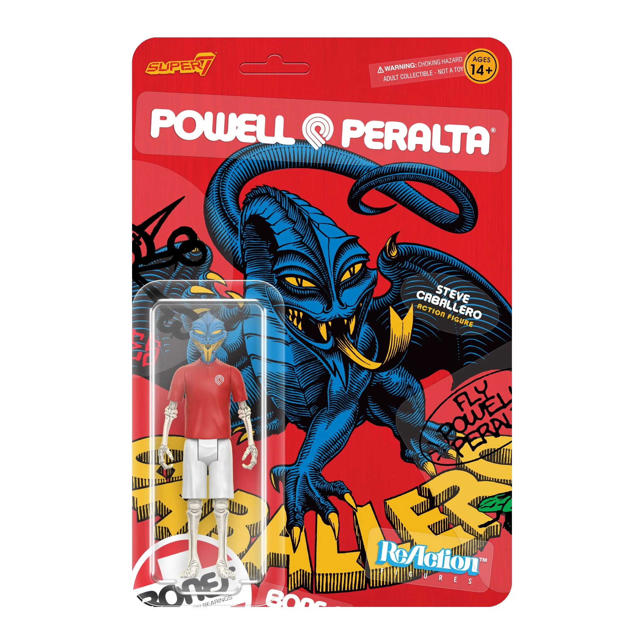 Powell-Peralta ReAction Figures Wave 5 - Tony Hawk, Mike McGill, Steve Caballero, and Rodney Mullen 8 Powell-Peralta ReAction Figures Wave 5 - Tony Hawk, Mike McGill, Steve Caballero, and Rodney Mullen