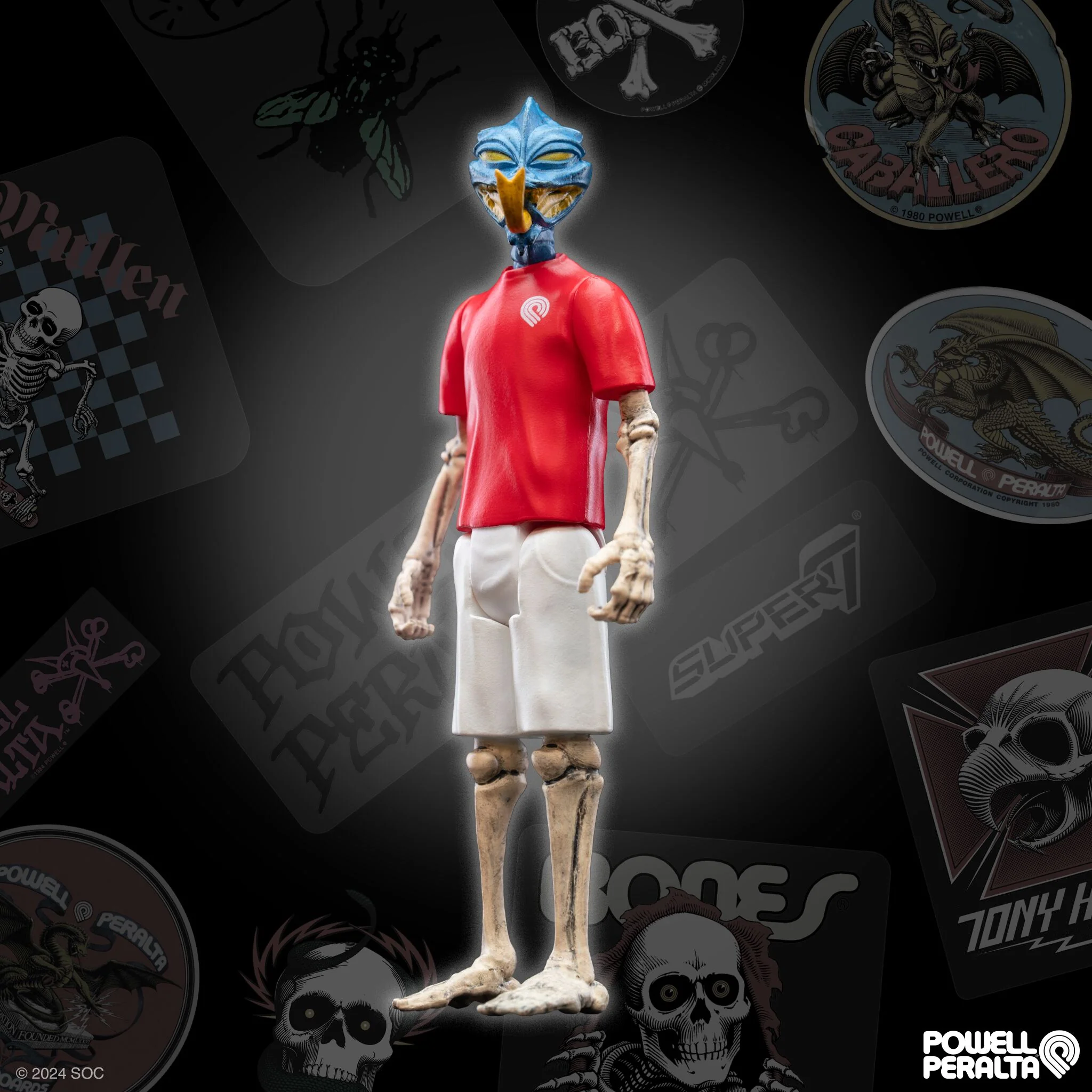 Powell-Peralta ReAction Figures Wave 5 - Tony Hawk, Mike McGill, Steve Caballero, and Rodney Mullen 9 Powell-Peralta ReAction Figures Wave 5 - Tony Hawk, Mike McGill, Steve Caballero, and Rodney Mullen