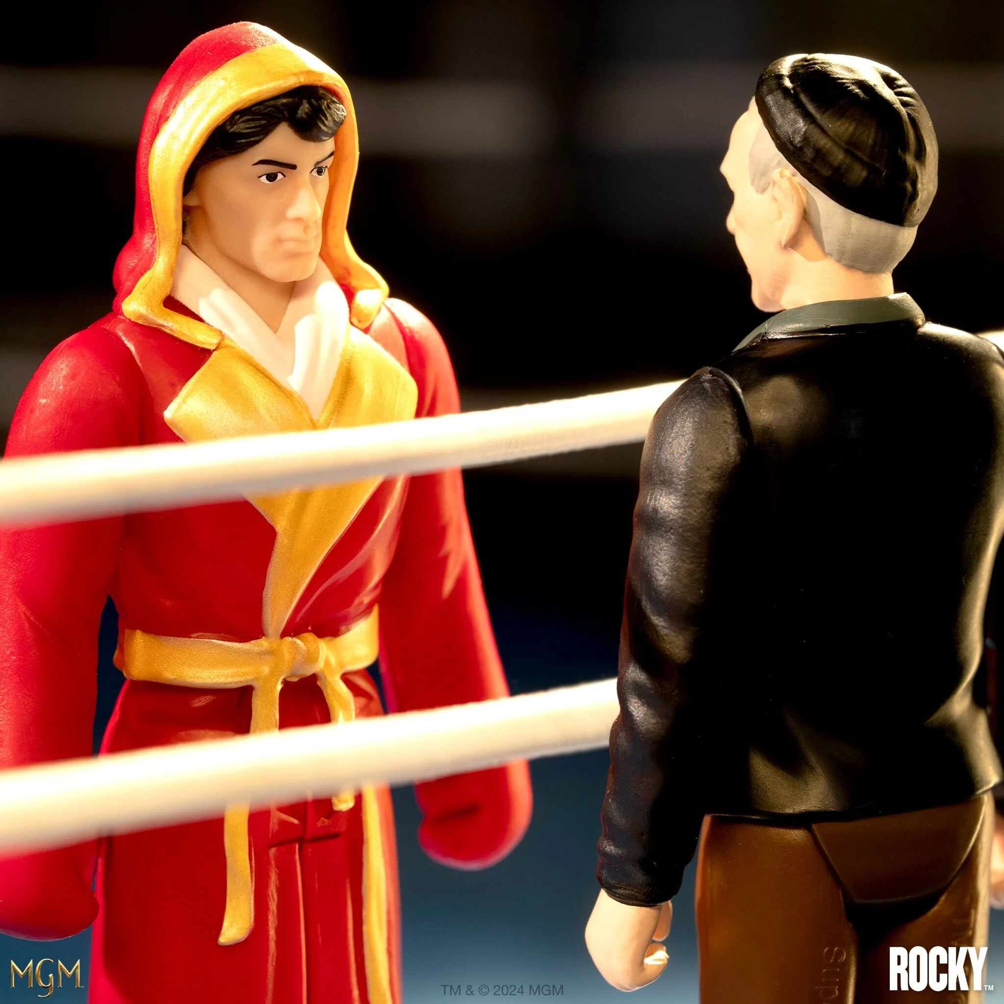 Rocky ReAction Figures Wave 03 (Rocky I) - Italian Stallion Rocky, Street Rocky, Mickey 4 Rocky ReAction Figures Wave 03 (Rocky I) - Italian Stallion Rocky, Street Rocky, Mickey