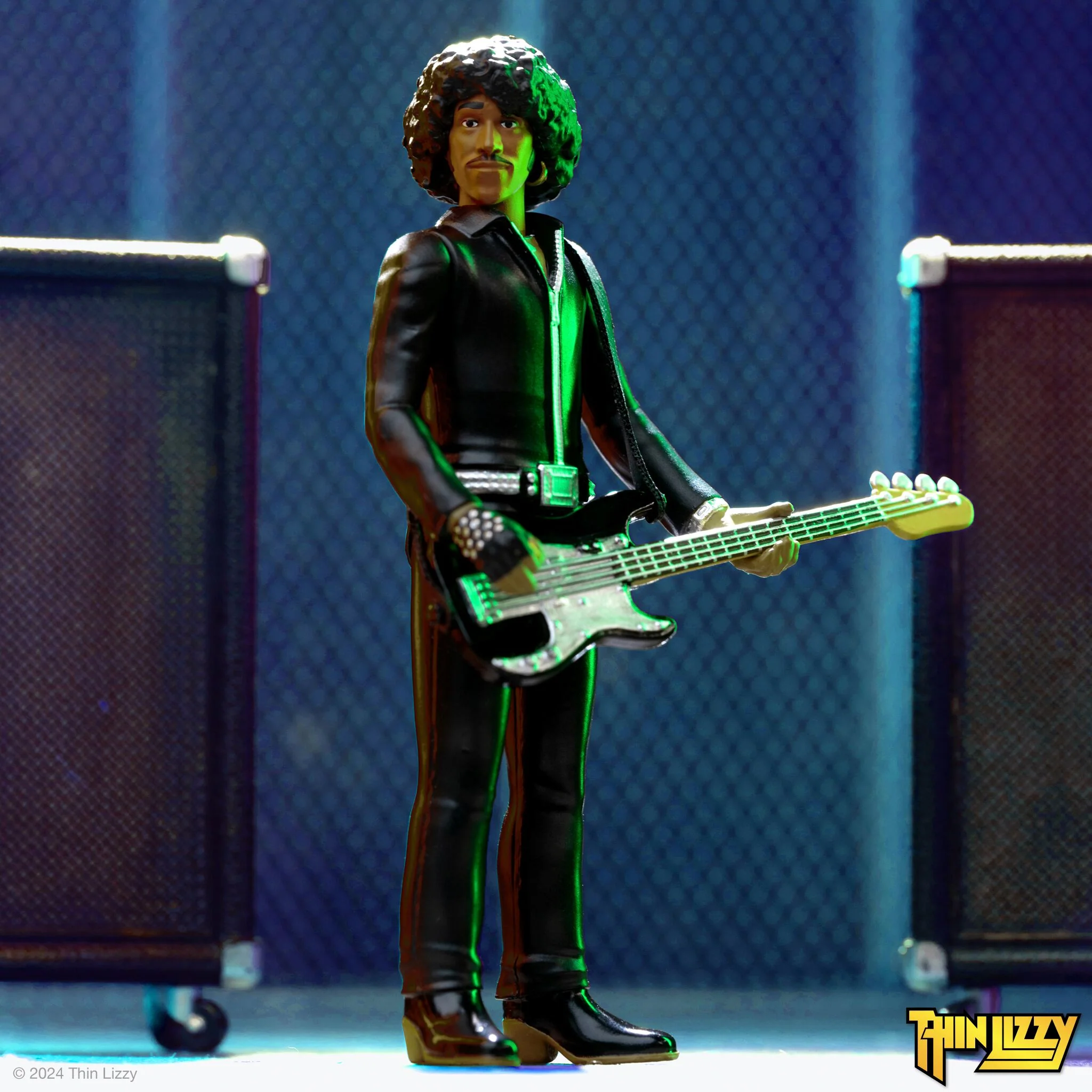 Thin Lizzy ReAction Figures - Phil Lynott (Black Leather) 4 Thin Lizzy ReAction Figures - Phil Lynott (Black Leather)