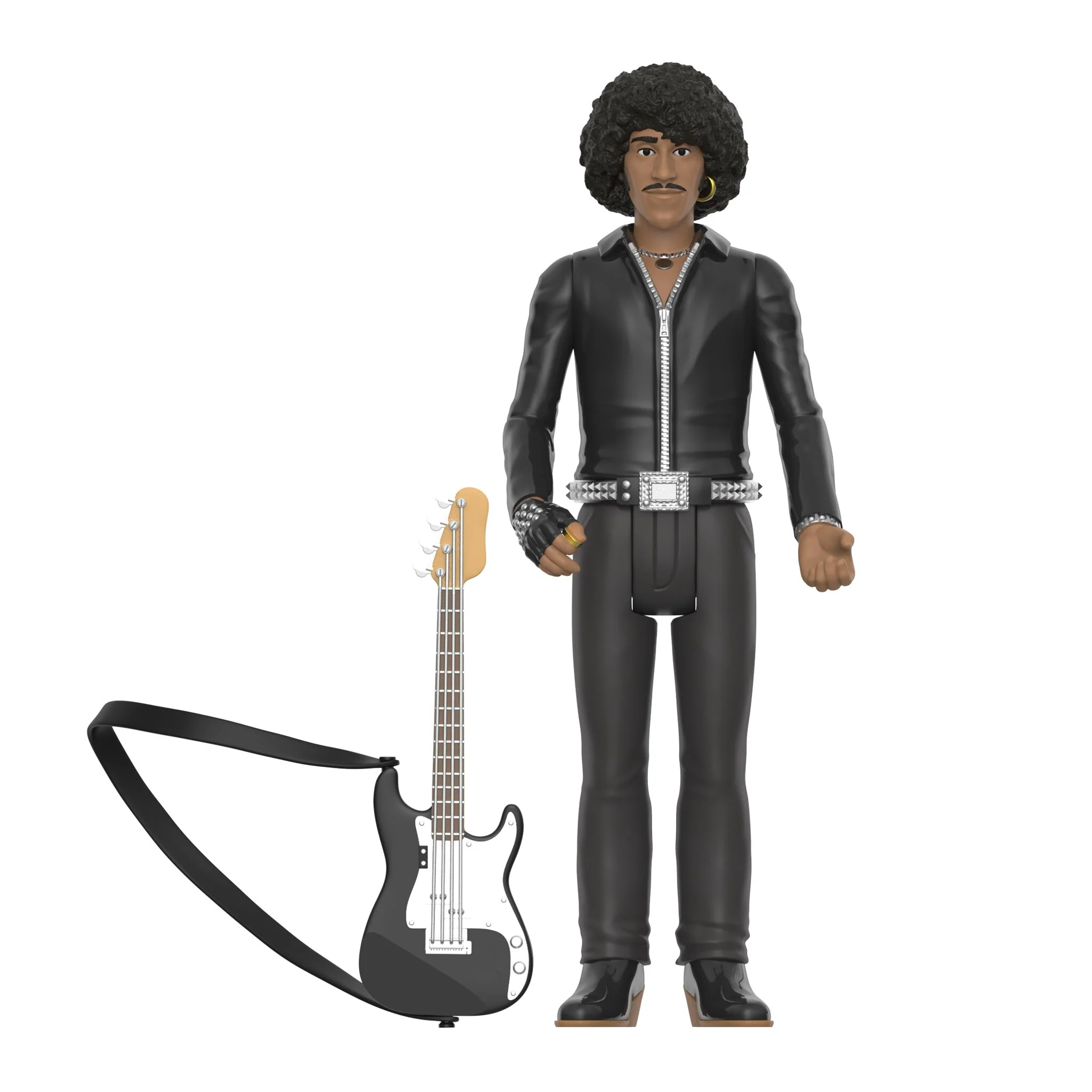 Thin Lizzy ReAction Figures - Phil Lynott (Black Leather) 6 Thin Lizzy ReAction Figures - Phil Lynott (Black Leather)