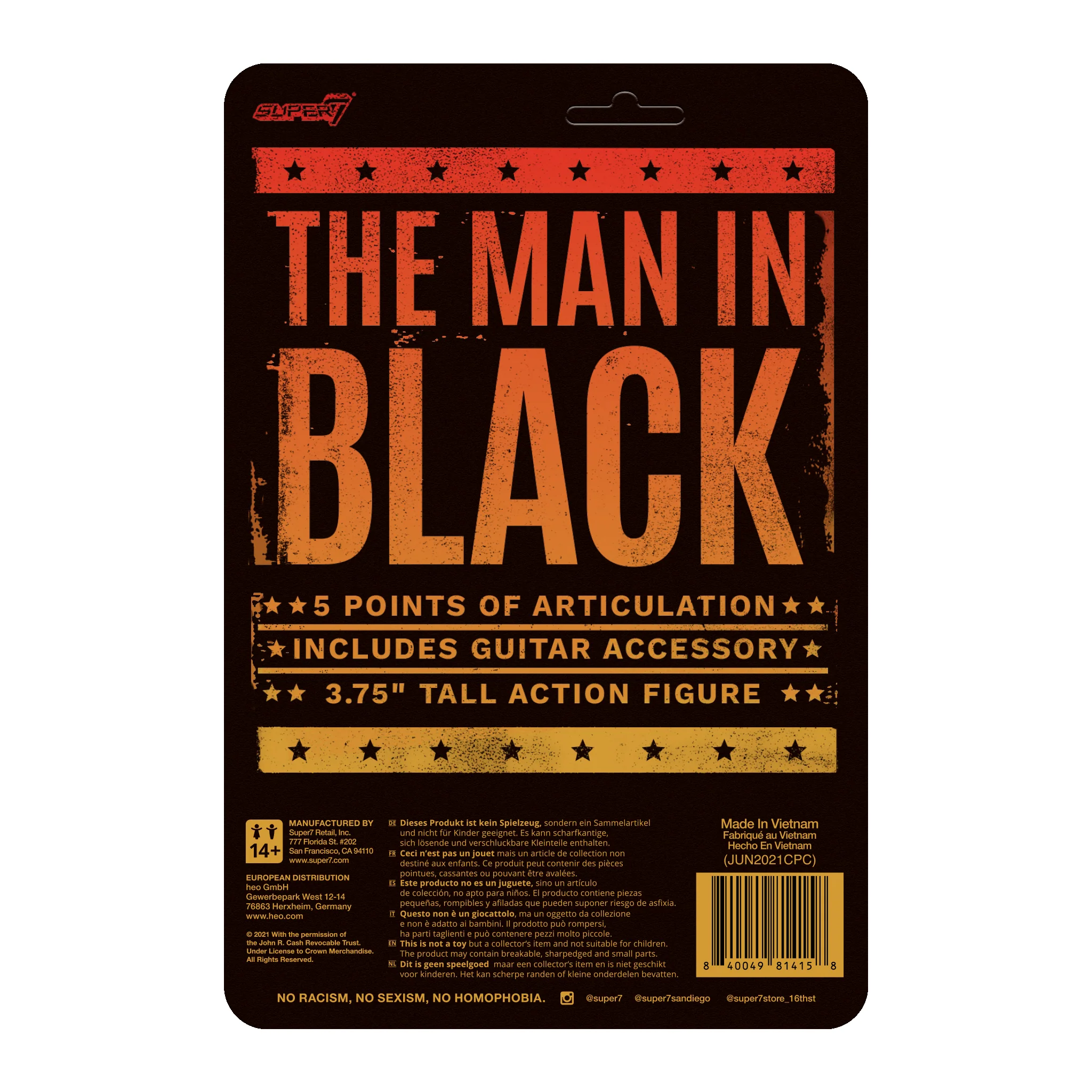 Johnny Cash ReAction Figure - The Man In Black 4 Johnny Cash ReAction Figure - The Man In Black