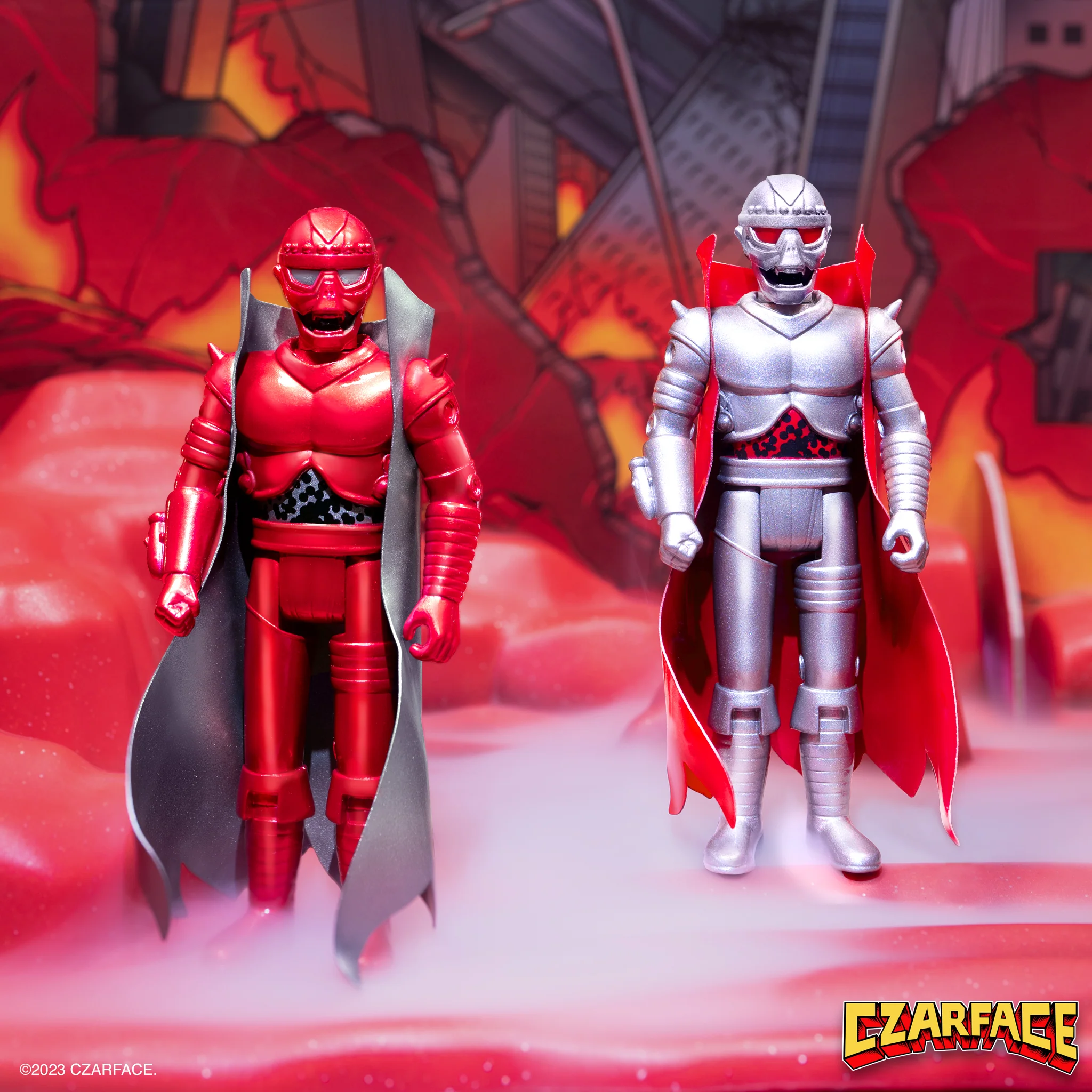 Czarface ReAction Figures - Battle Mode Double-Sided Playset 5 Czarface ReAction Figures - Battle Mode Double-Sided Playset