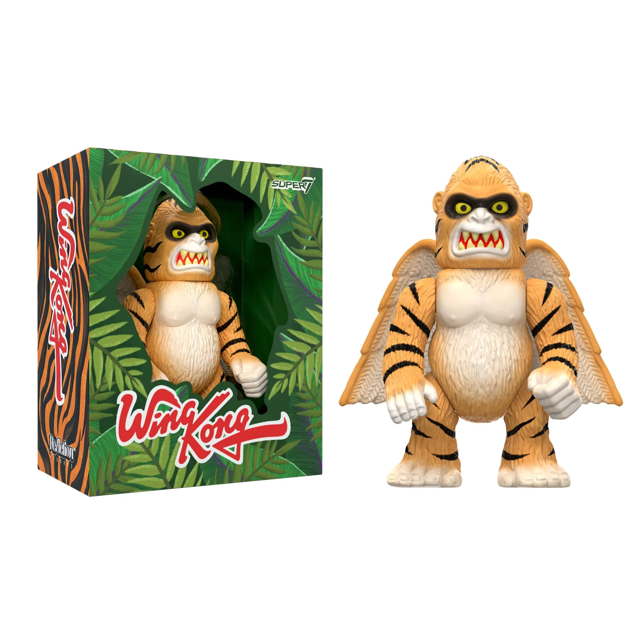 Super7 ReAction Figure Wave 1 - Wing Kong (Tiger)[Box]