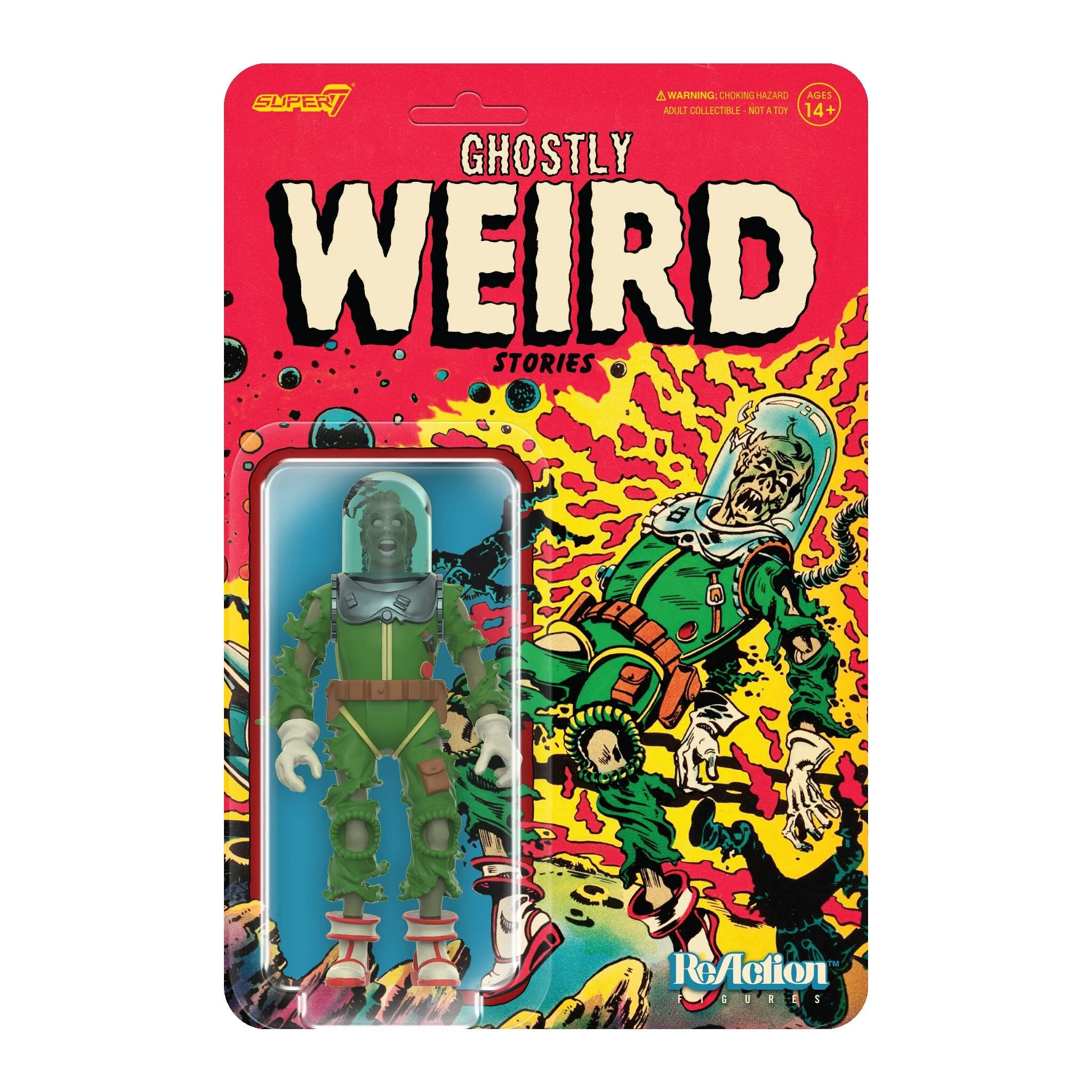 Pre-Code Horror ReAction Wave 1 - Ghostly Weird Stories - Commander Ben Woodruff