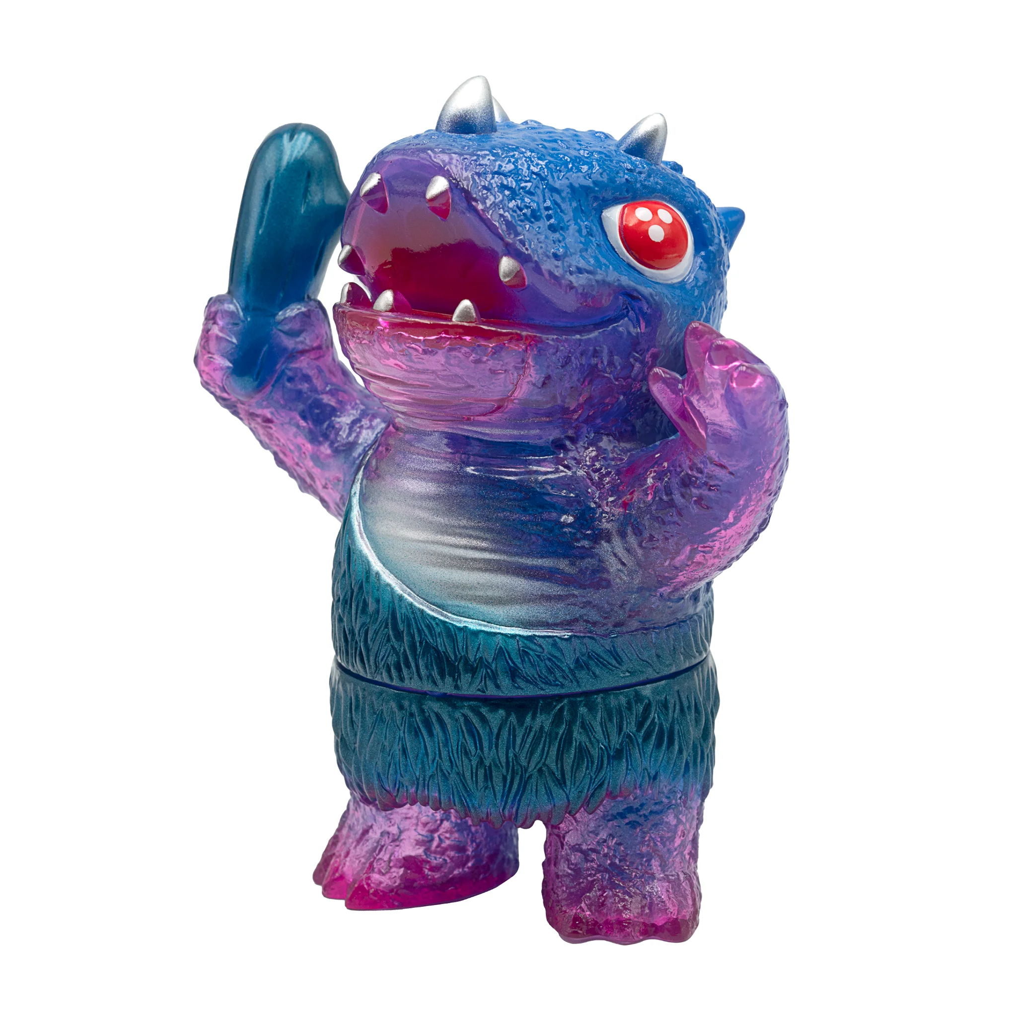 Super7 Japanese Vinyl - Caveman Dinosaur (Clear Pink) (SDCC 2020)