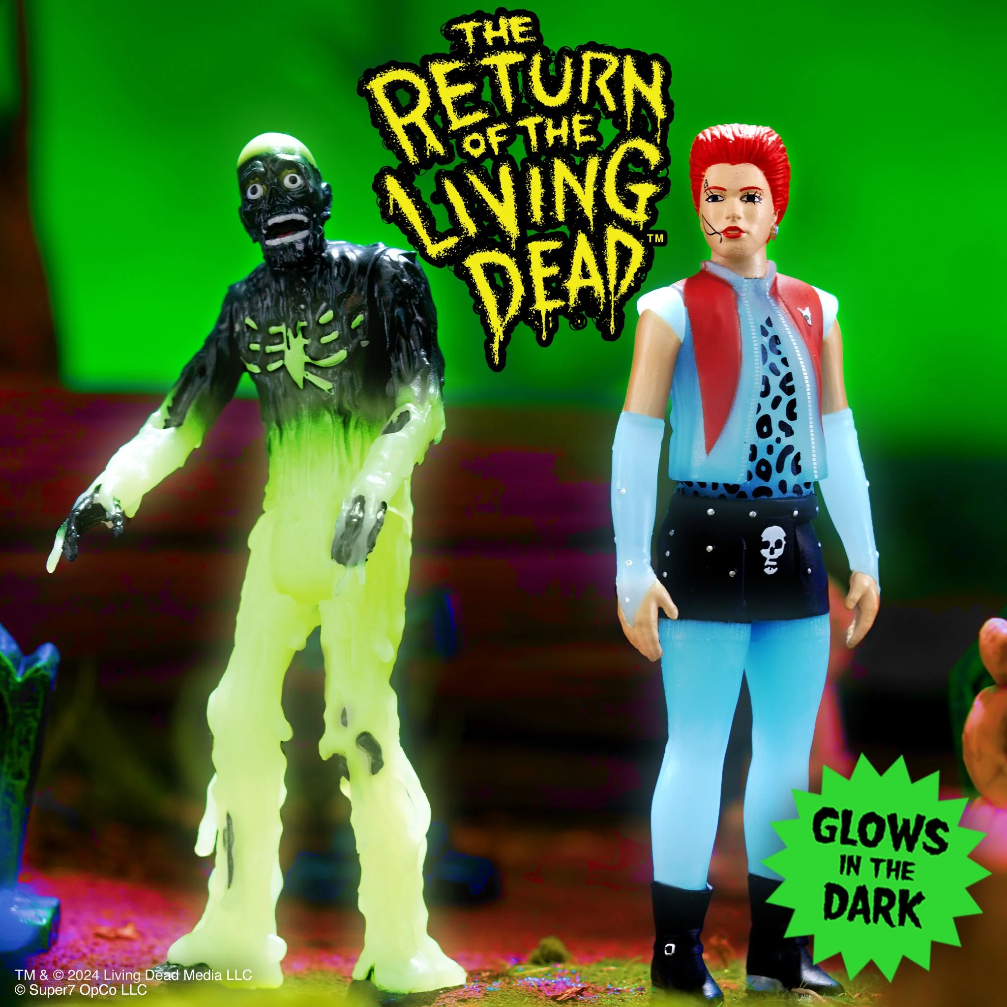 Return of the Living Dead ReAction Figures Wave 04 - Tarman (Monster Glow) 7 Return of the Living Dead ReAction Figures Wave 04 - Tarman (Monster Glow)