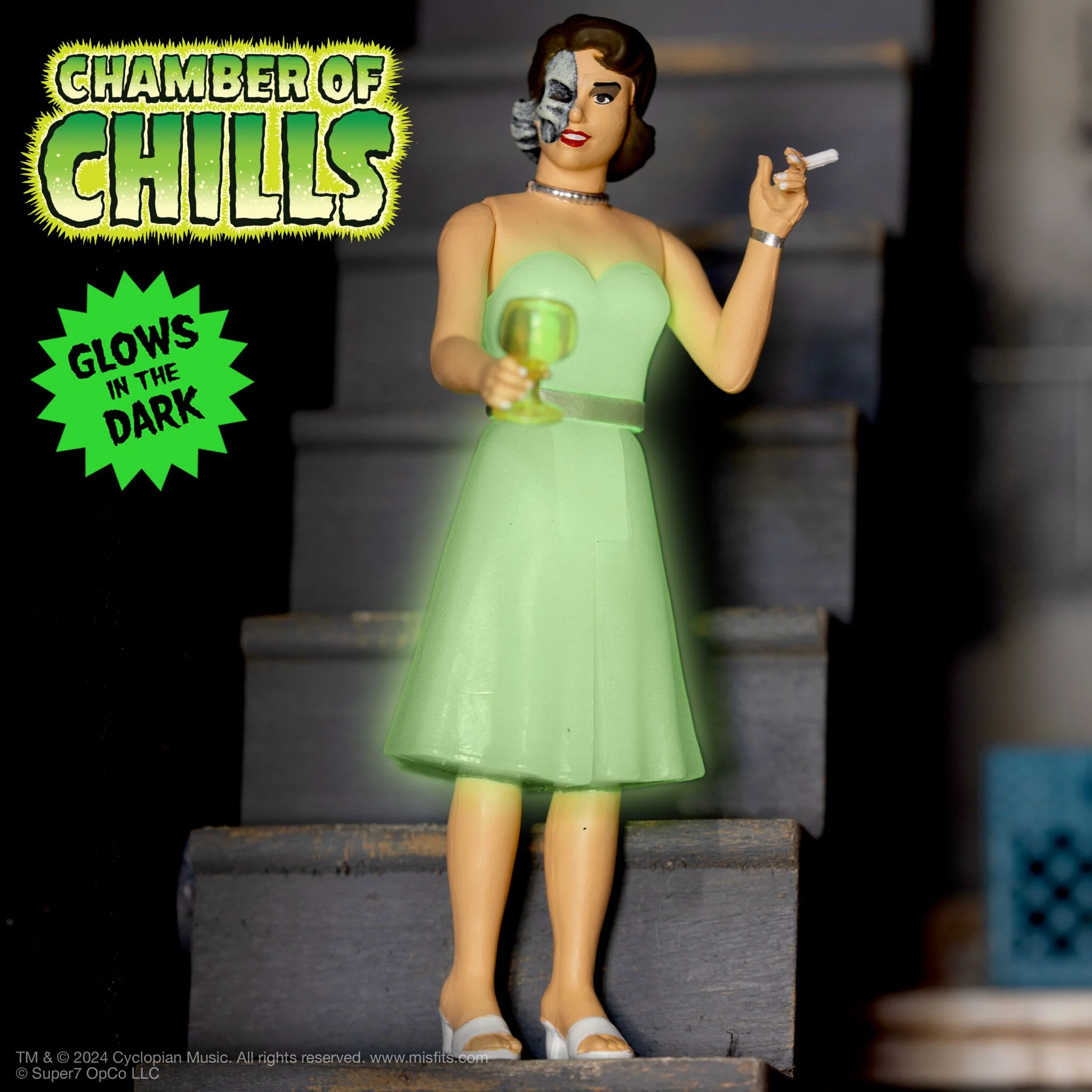 Pre-Code Horror ReAction Figures Wave 04 - Chamber Of Chills 19 - Dead Darling (Glow) 3 Pre-Code Horror ReAction Figures Wave 04 - Chamber Of Chills 19 - Dead Darling (Glow)