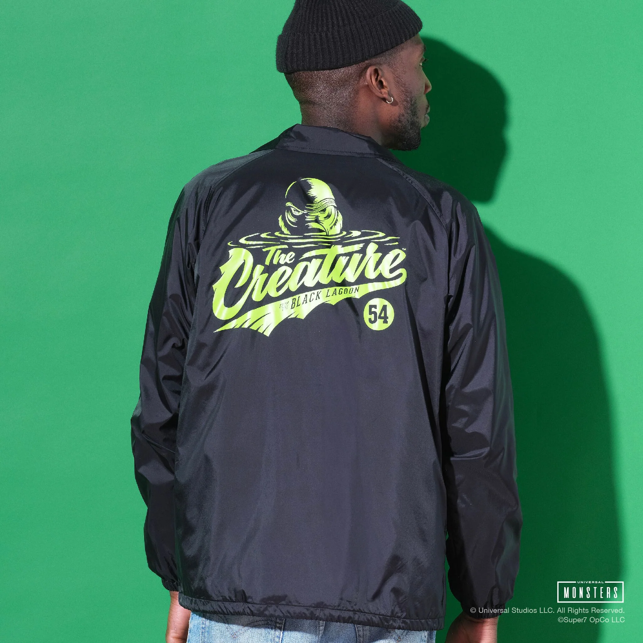 Universal Monsters Coaches Jacket - The Creature 3 Universal Monsters Coaches Jacket - The Creature