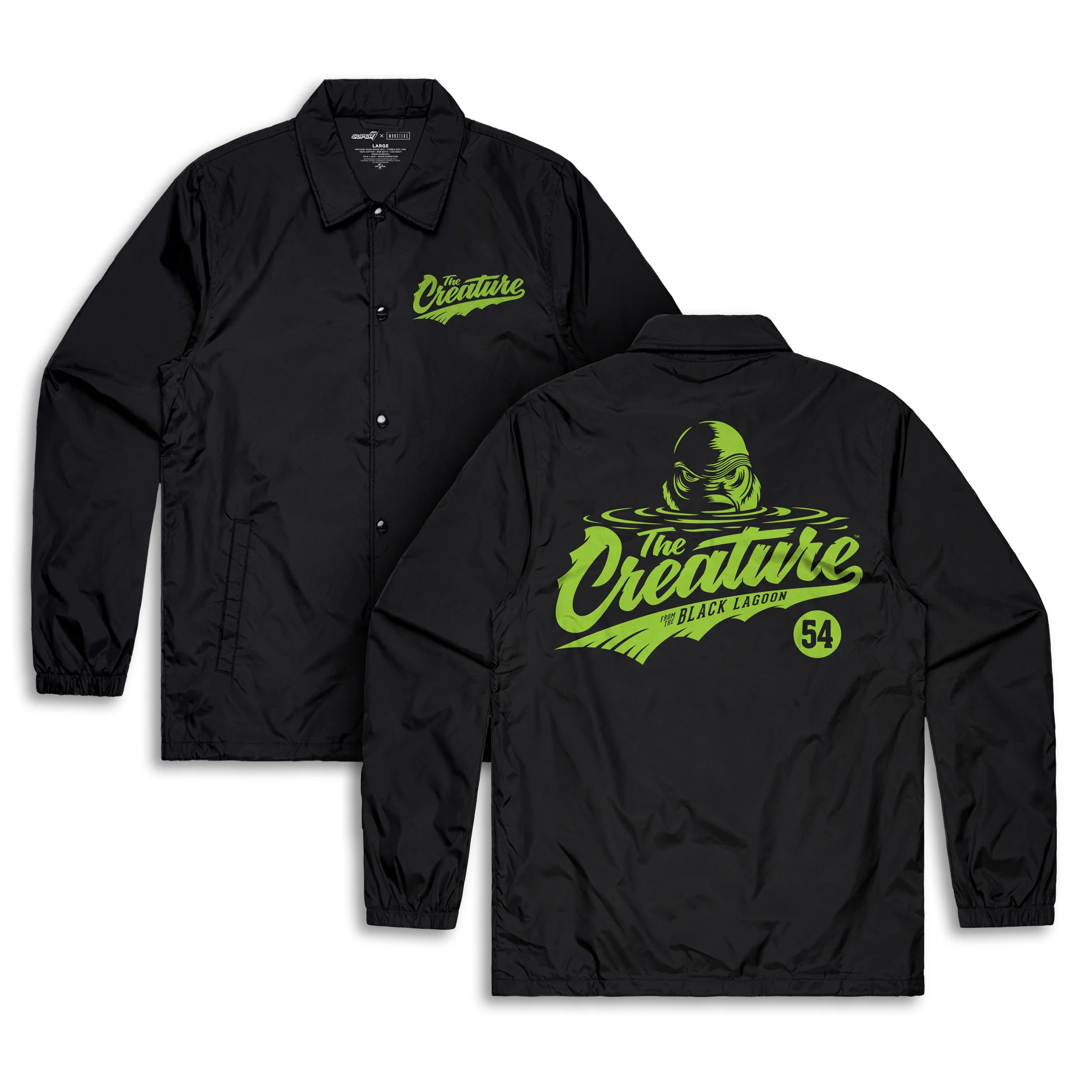 Universal Monsters Coaches Jacket - The Creature 4 Universal Monsters Coaches Jacket - The Creature