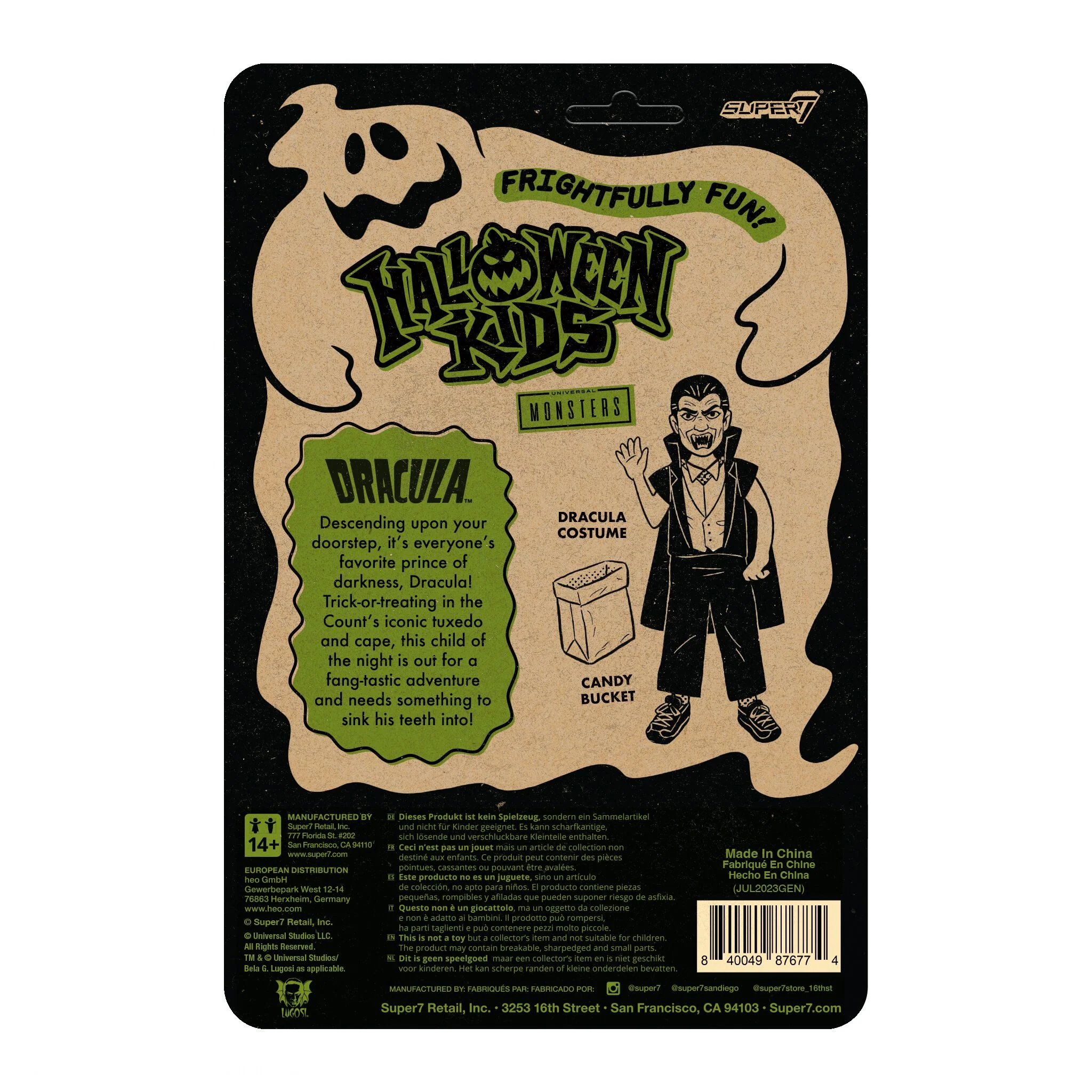 Halloween Kids ReAction - Dracula Boy (Universal Monsters) 5 Halloween Kids ReAction - Dracula Boy (Universal Monsters)