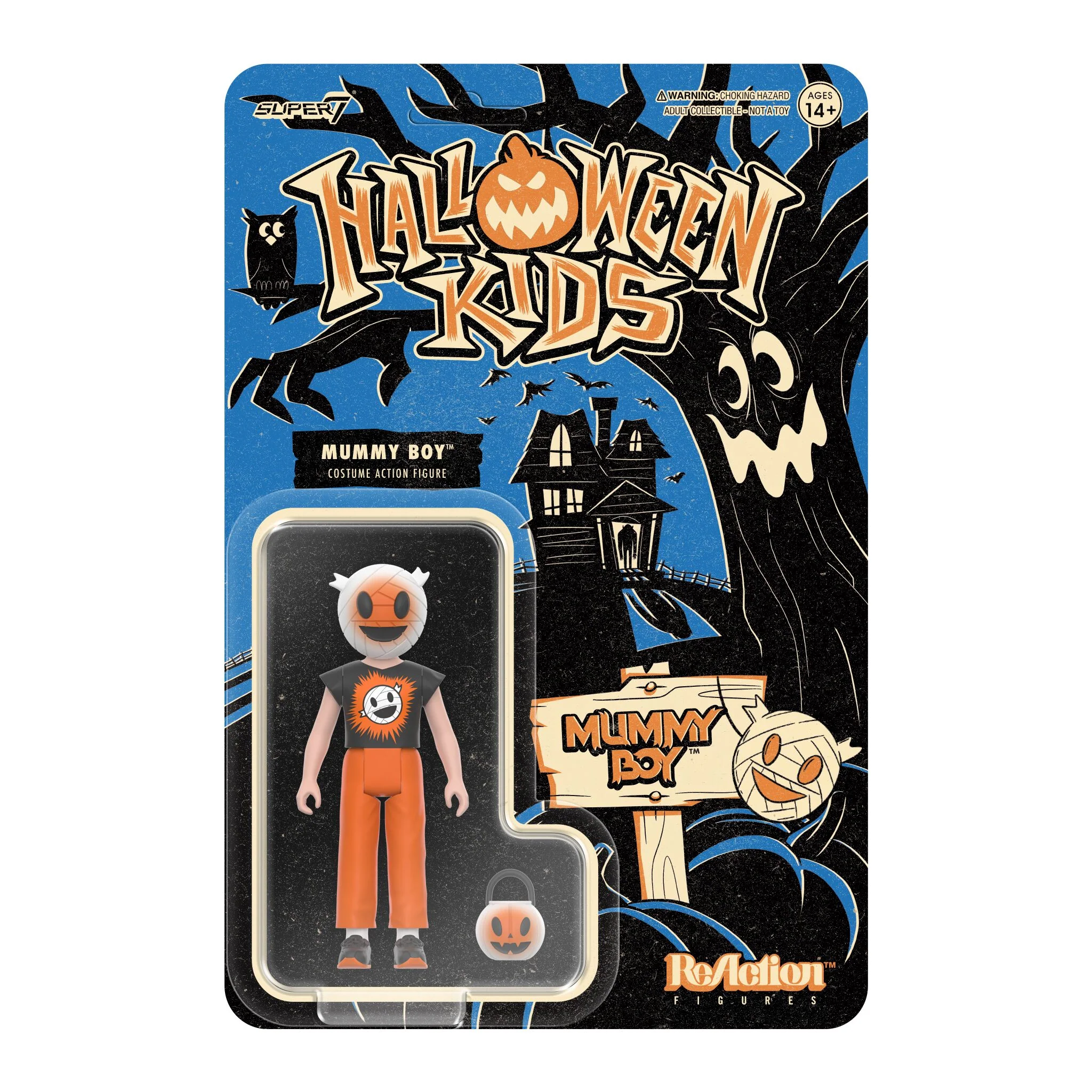 Halloween Kids ReAction - Mummy Boy (Graphic Tee - Super7)