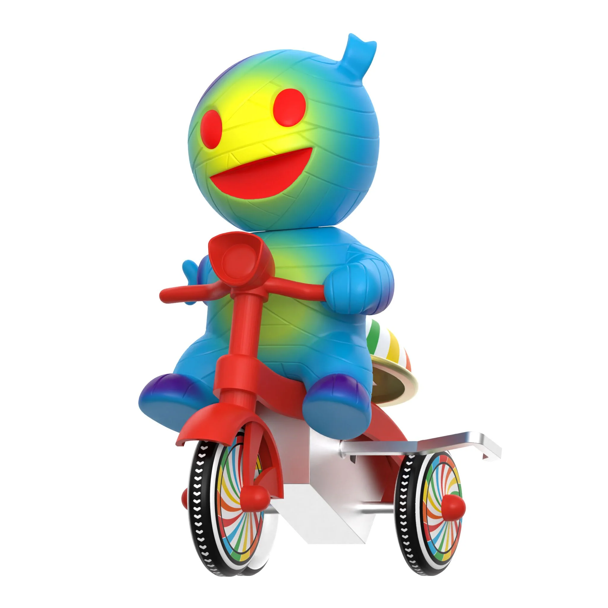 Super7 Super Cycles - Mummy Boy (Blue w/ Red Trike) 4 Super7 Super Cycles - Mummy Boy (Blue w/ Red Trike)