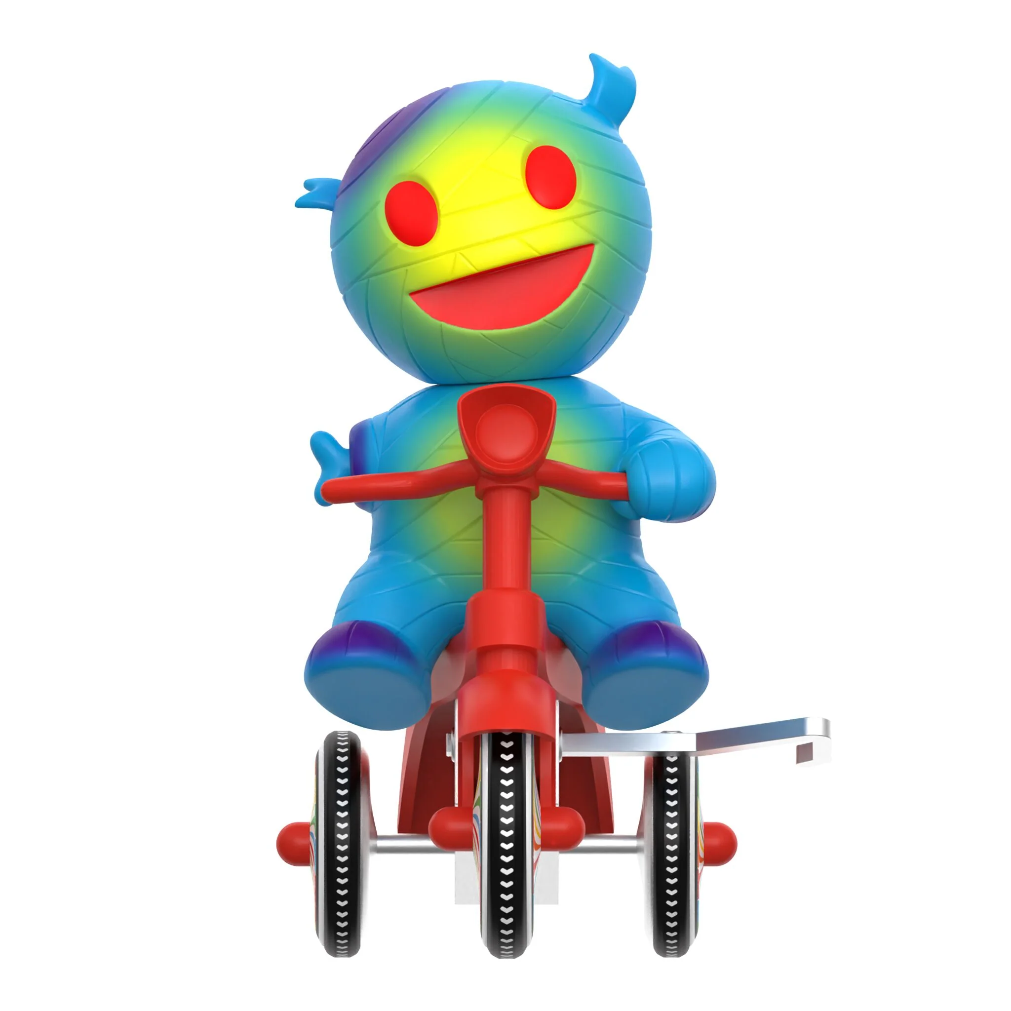 Super7 Super Cycles - Mummy Boy (Blue w/ Red Trike) 5 Super7 Super Cycles - Mummy Boy (Blue w/ Red Trike)