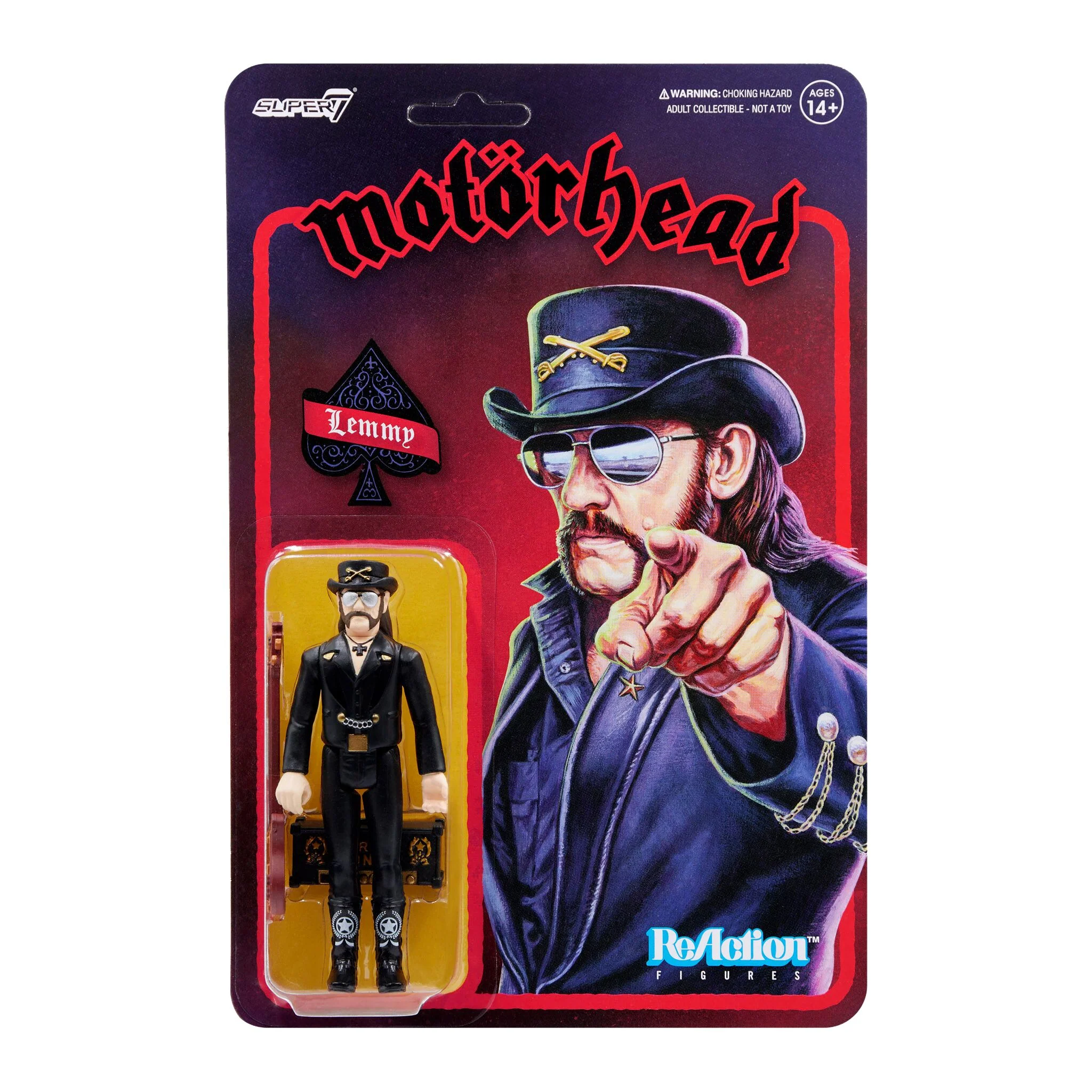 Motorhead ReAction Figures - Lemmy (Modern Cowboy)