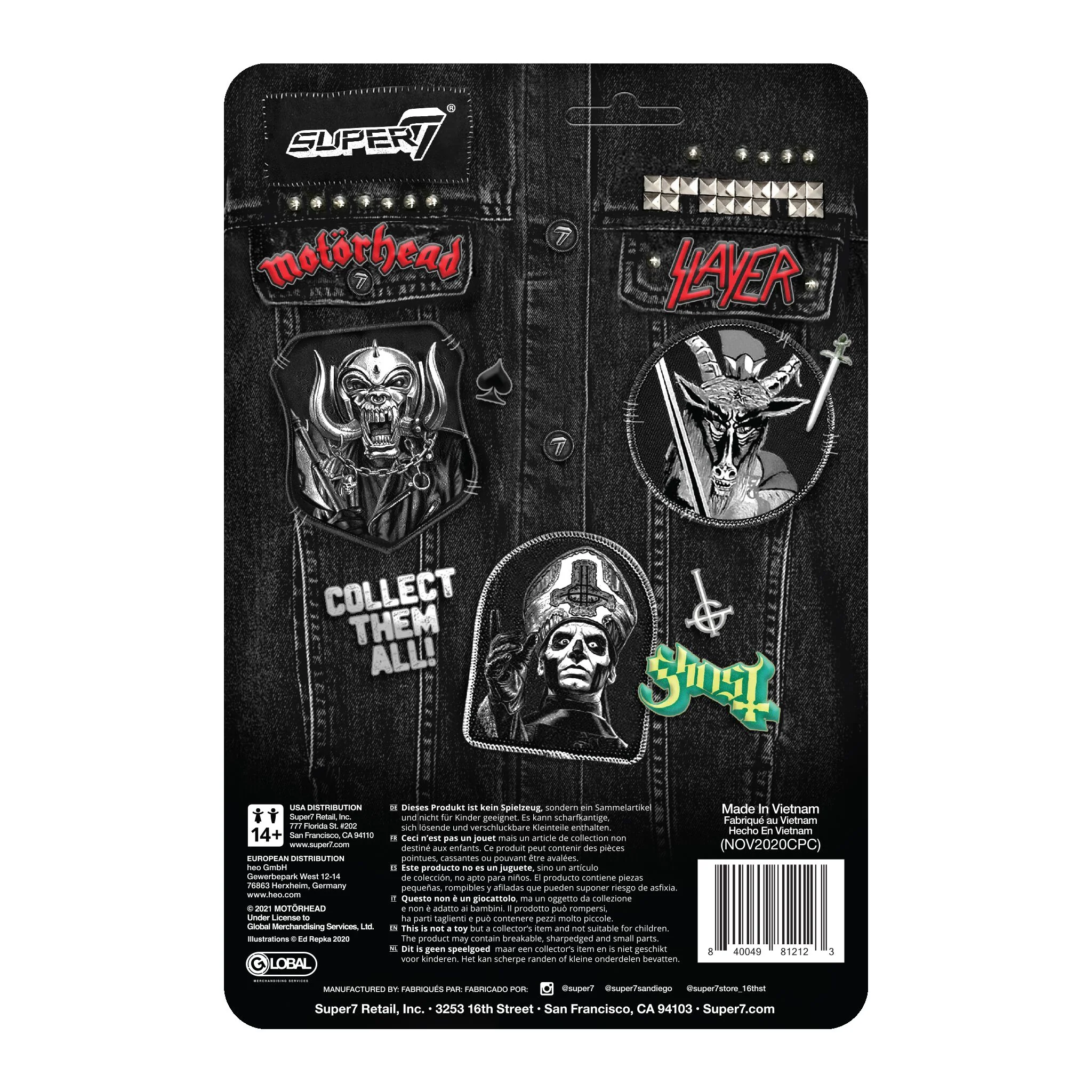 Motorhead ReAction Figures - Lemmy (Modern Cowboy) 5 Motorhead ReAction Figures - Lemmy (Modern Cowboy)