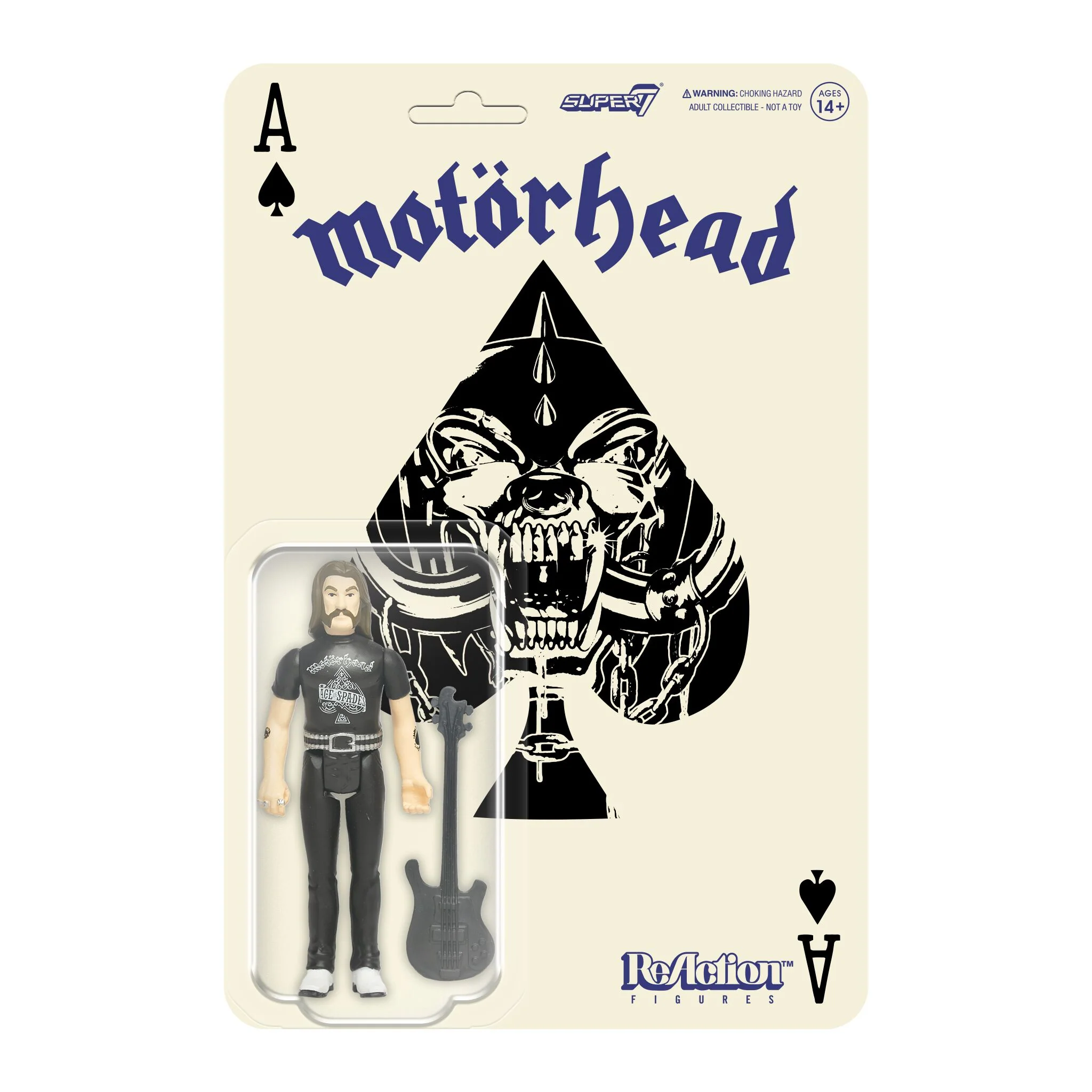 Motorhead ReAction Figures - Lemmy (Ace of Spades)