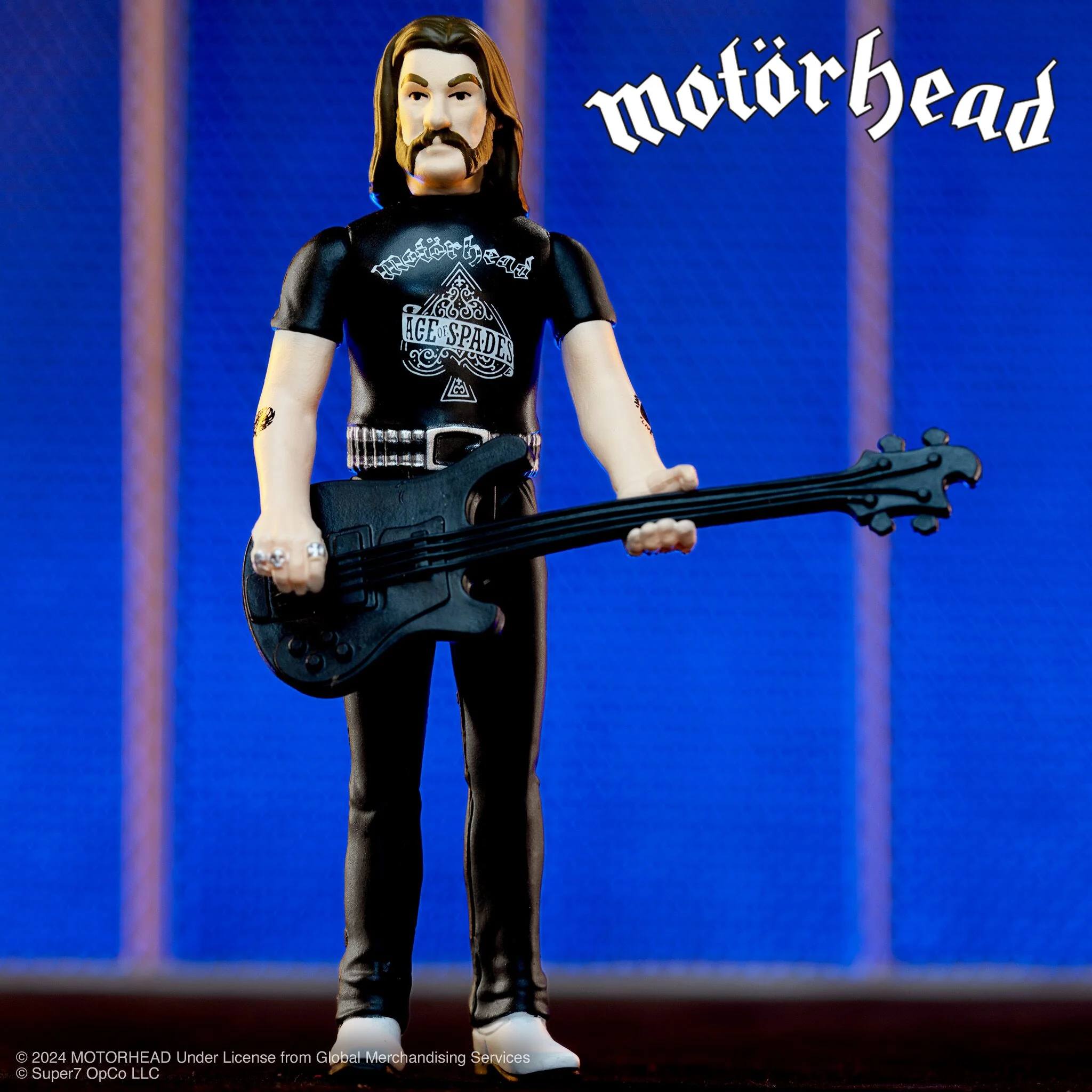 Motorhead ReAction Figures - Lemmy (Ace of Spades) 3 Motorhead ReAction Figures - Lemmy (Ace of Spades)