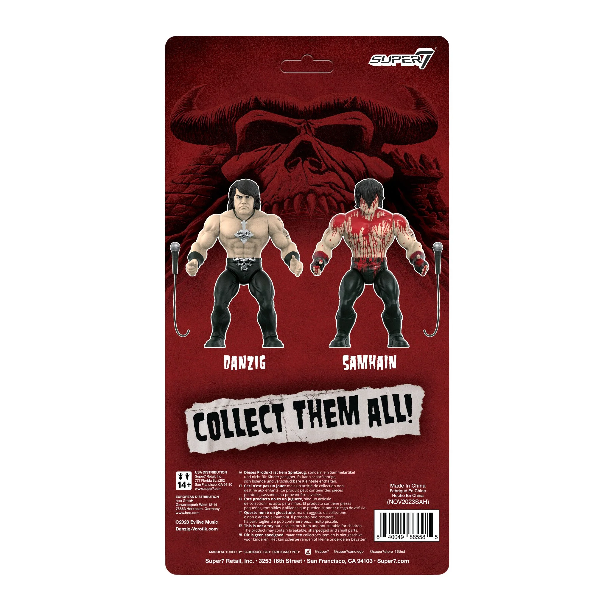 Samhain Vintage Figures Wave 01 - Samhain Danzig (Initium, Bloody) 6 Samhain Vintage Figures Wave 01 - Samhain Danzig (Initium, Bloody)