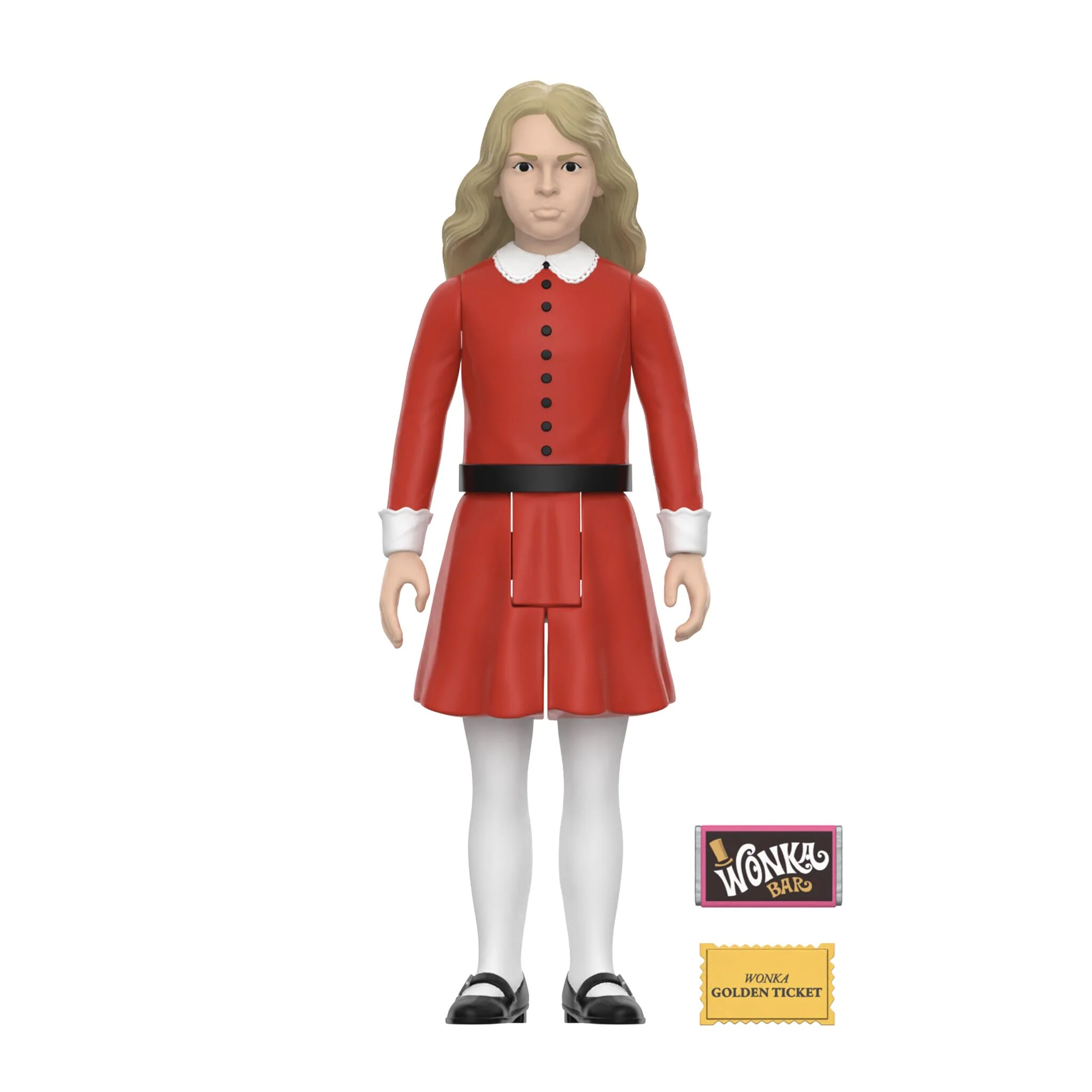 Willy Wonka & the Chocolate Factory ReAction Figures Wave 02 - Charlie Bucket, Augustus Gloop, & Veruca Salt 12 Willy Wonka & the Chocolate Factory ReAction Figures Wave 02 - Charlie Bucket, Augustus Gloop, & Veruca Salt