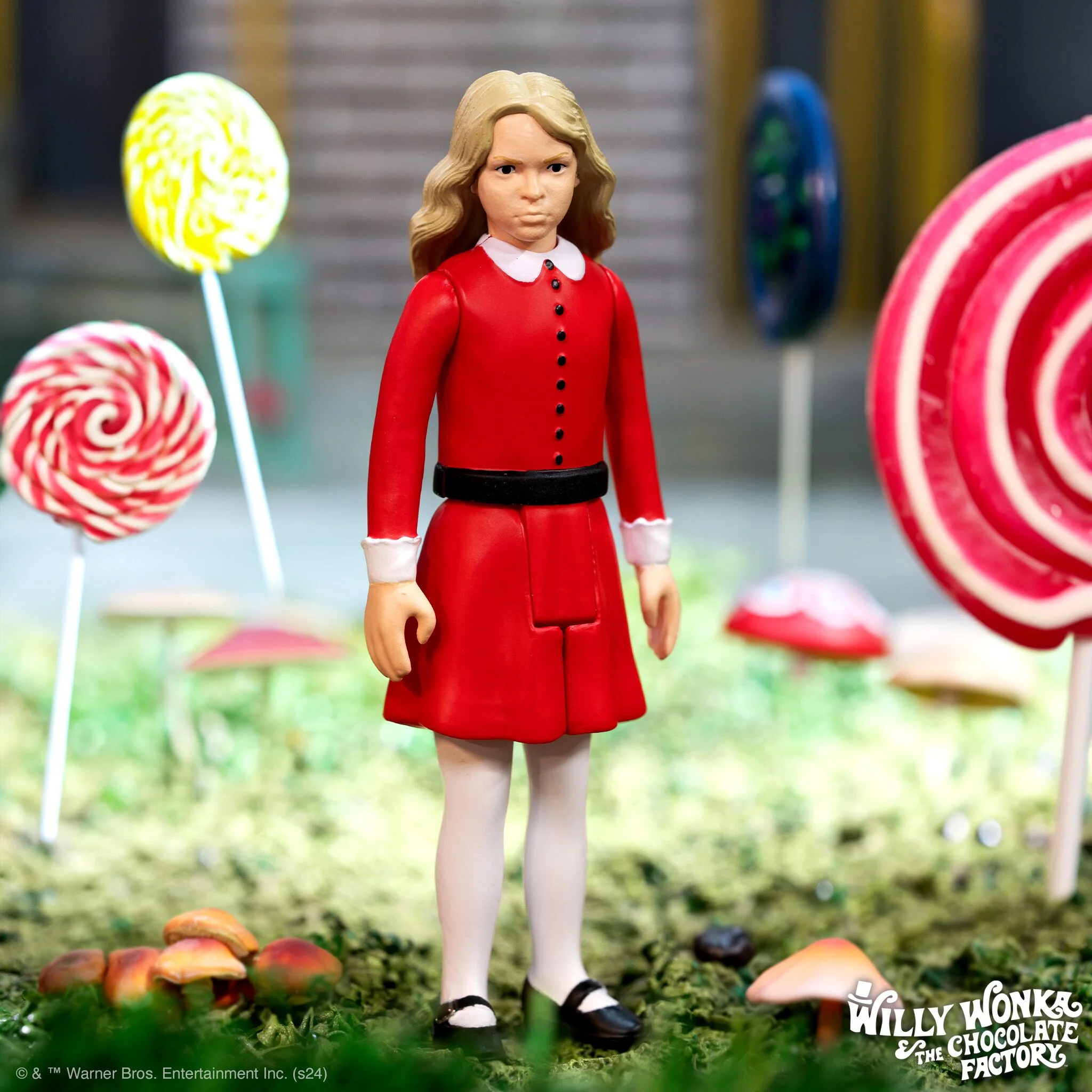 Willy Wonka & the Chocolate Factory ReAction Figures Wave 02 - Charlie Bucket, Augustus Gloop, & Veruca Salt 10 Willy Wonka & the Chocolate Factory ReAction Figures Wave 02 - Charlie Bucket, Augustus Gloop, & Veruca Salt