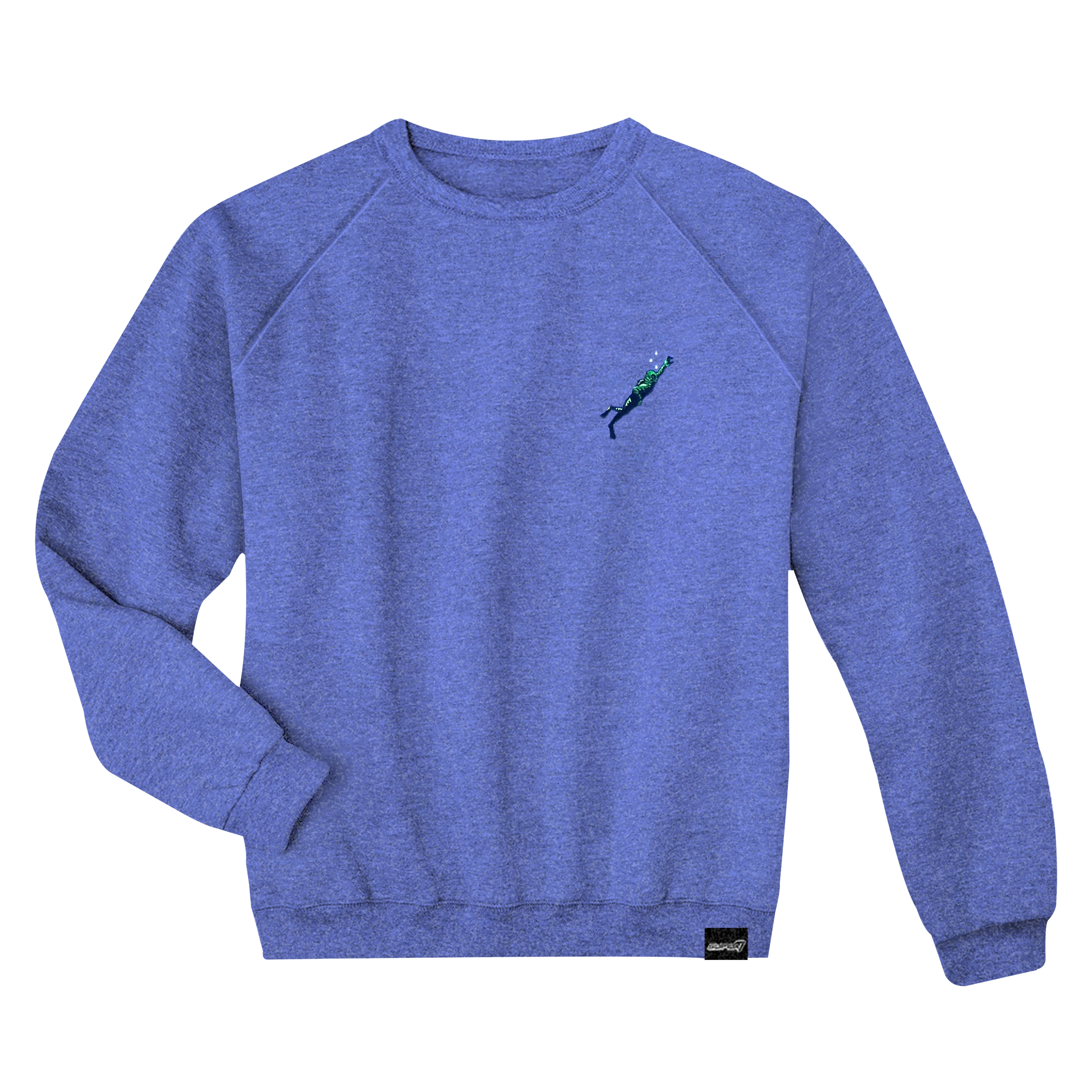 Universal Monsters Embroidered Crewneck - Creature from the Black Lagoon