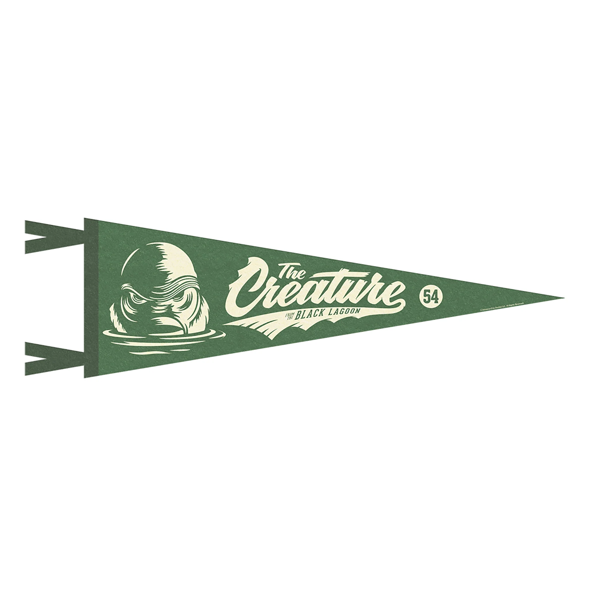 Universal Monsters - Creature From The Black Lagoon '54 Pennant