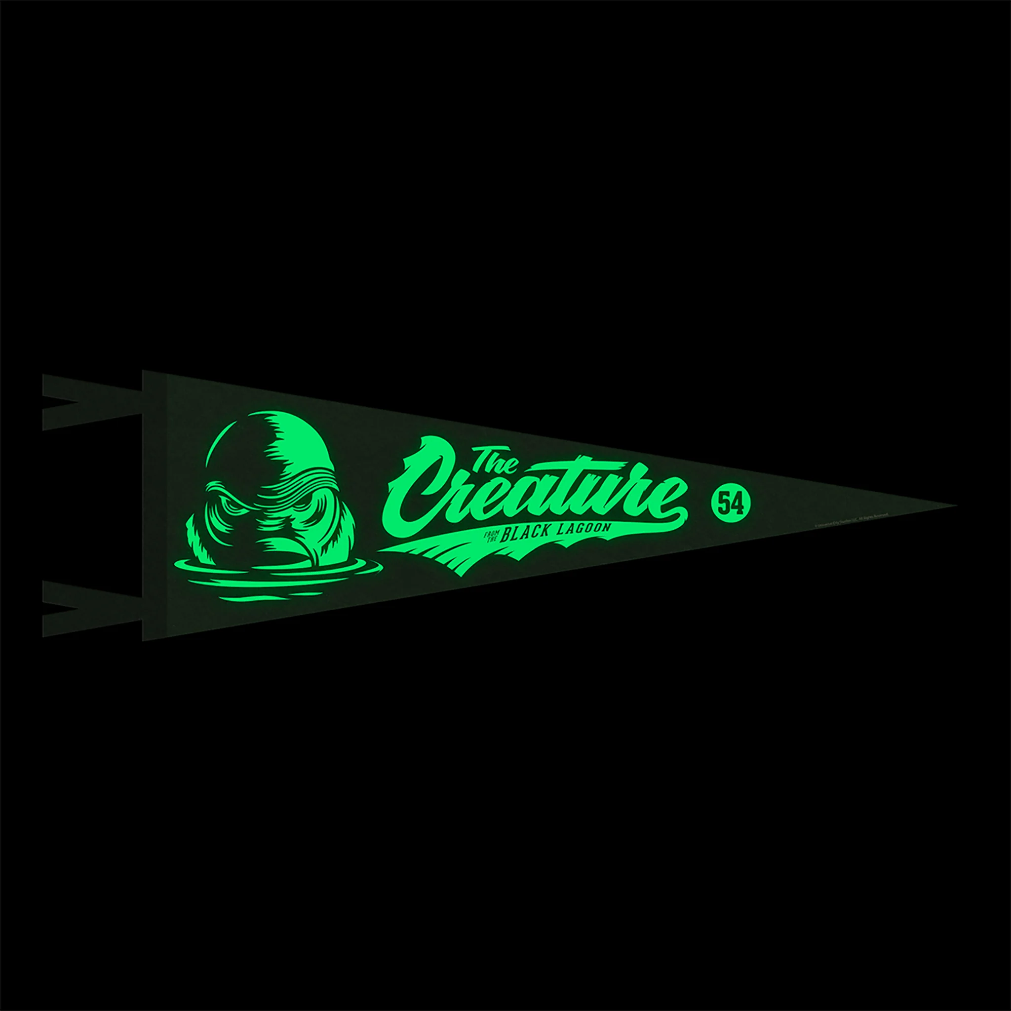 Universal Monsters - Creature From The Black Lagoon '54 Pennant 3 Universal Monsters - Creature From The Black Lagoon '54 Pennant