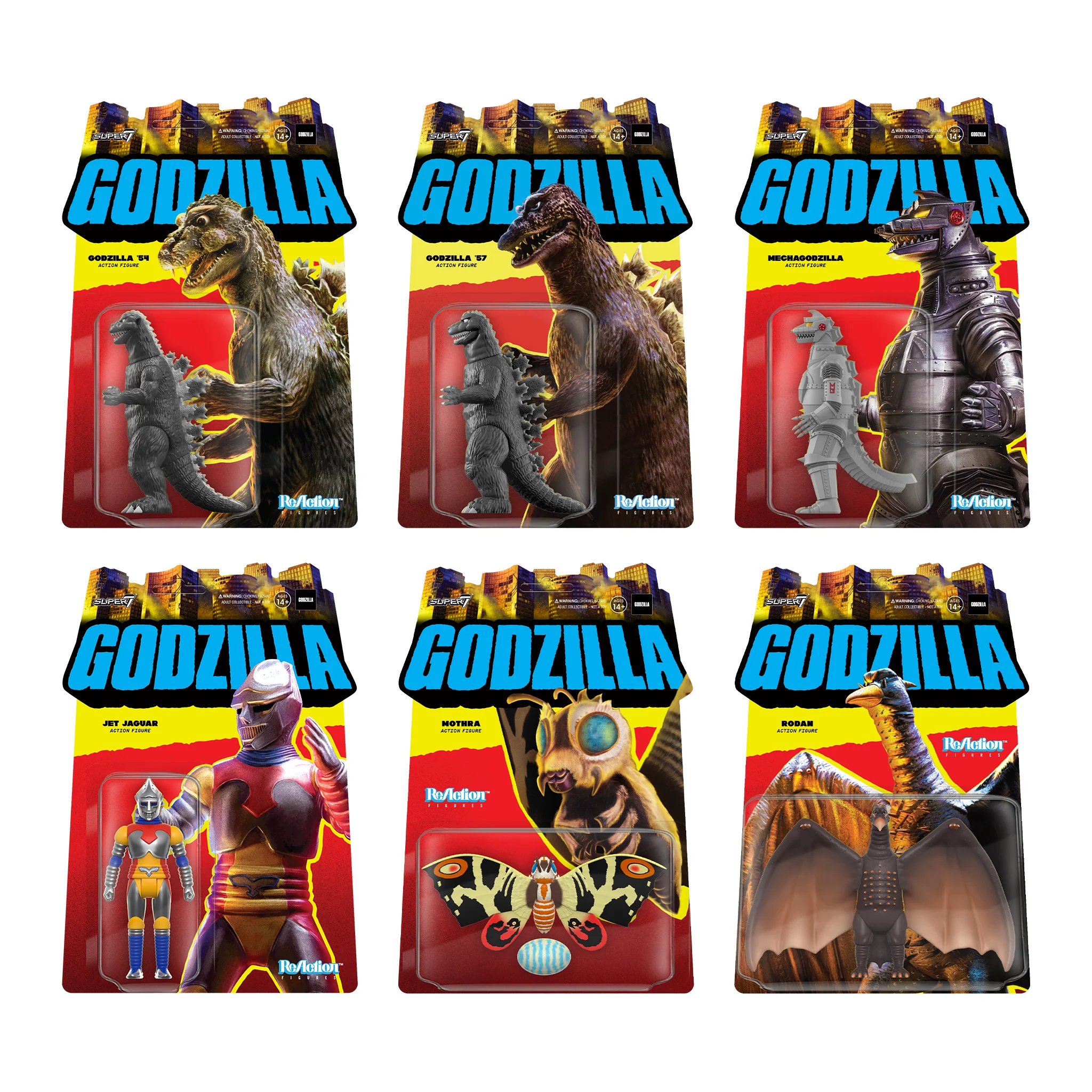 Toho ReAction Full Set - Wave 1 (Set of 6)