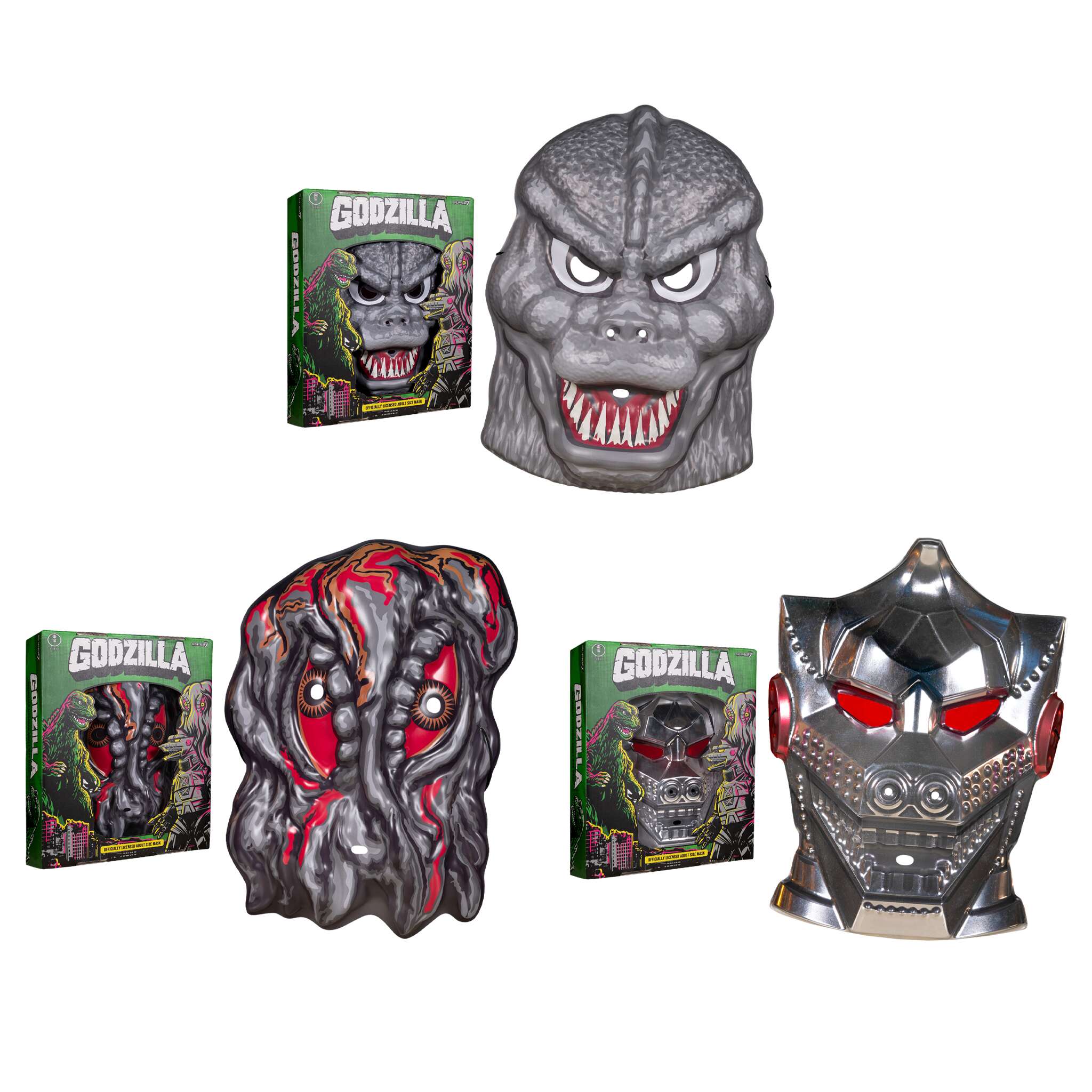 Toho Masks Wave 1 - Set of 3