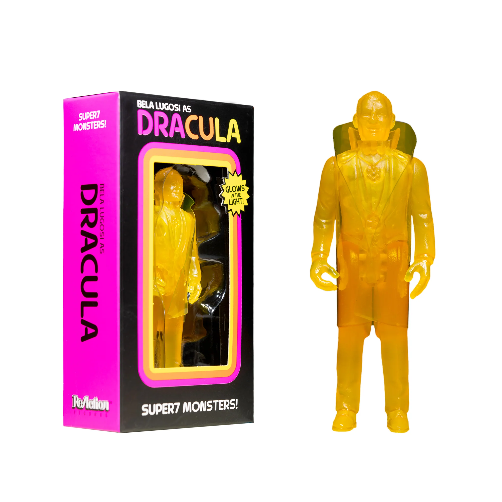 Universal Monsters ReAction Luminators - Full Set 7 Universal Monsters ReAction Luminators - Full Set