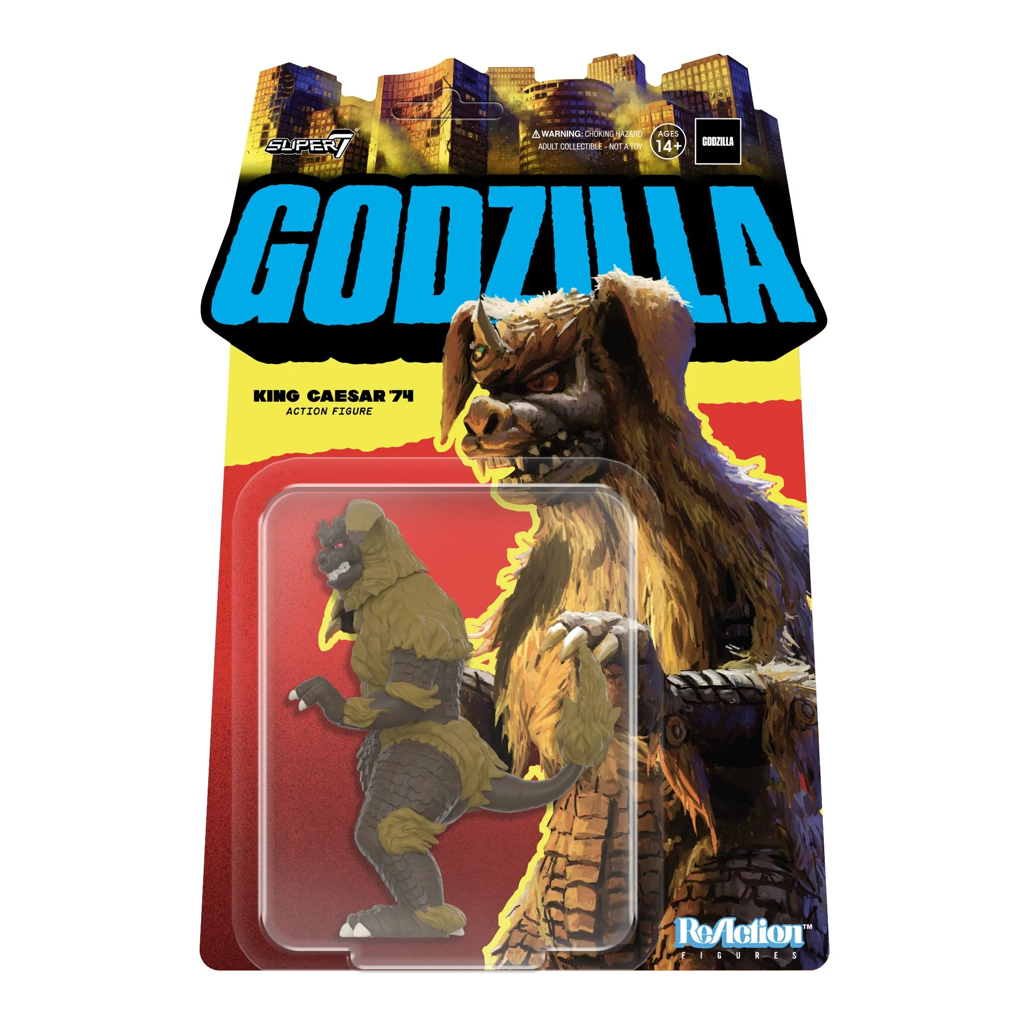 Toho ReAction Figures Wave 6 - King Caesar, Godzilla 1974 (Charged) & Godzilla 1964 13 Toho ReAction Figures Wave 6 - King Caesar, Godzilla 1974 (Charged) & Godzilla 1964