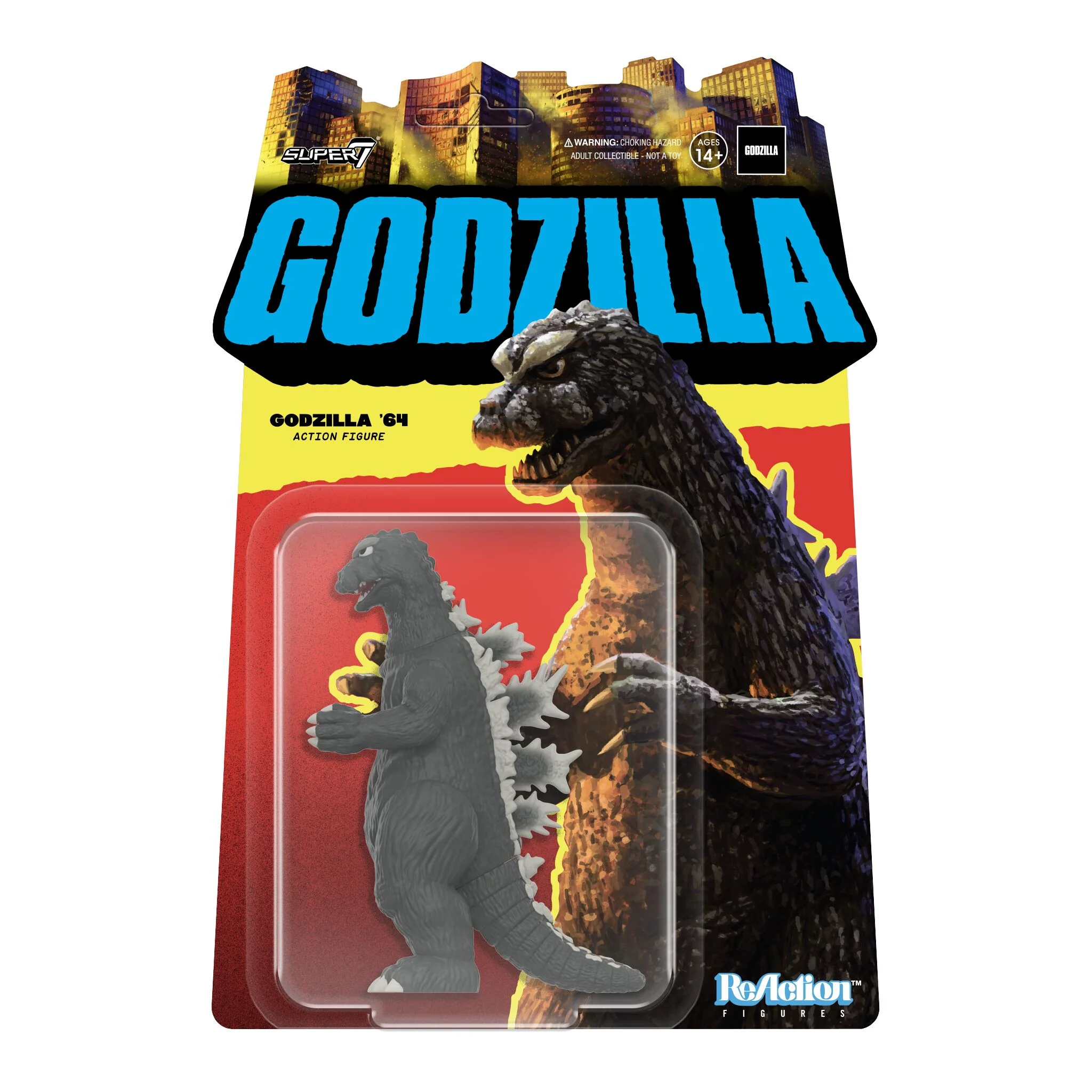 Toho ReAction Figures Wave 6 - King Caesar, Godzilla 1974 (Charged) & Godzilla 1964 7 Toho ReAction Figures Wave 6 - King Caesar, Godzilla 1974 (Charged) & Godzilla 1964