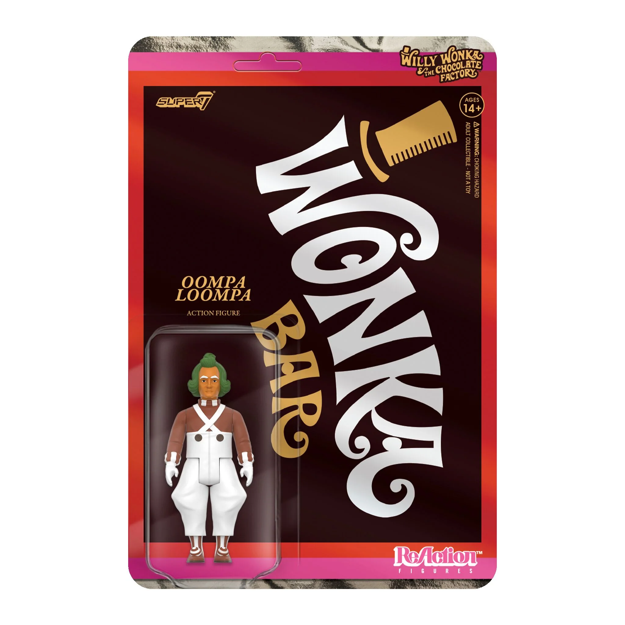 Willy Wonka & The Chocolate Factory ReAction Wave 3 - Set of 4 Figures 12 Willy Wonka & The Chocolate Factory ReAction Wave 3 - Set of 4 Figures