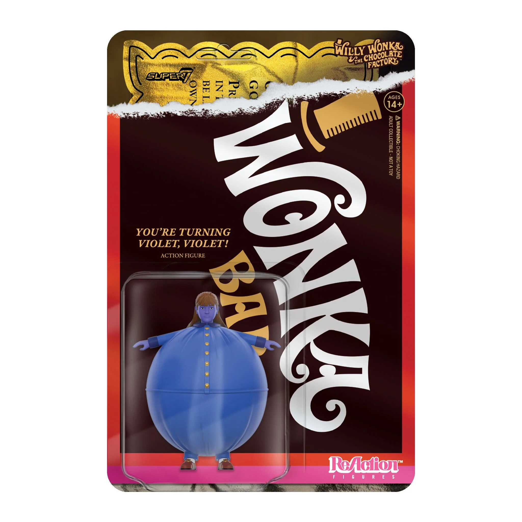 Willy Wonka & The Chocolate Factory ReAction Wave 3 - Set of 4 Figures 14 Willy Wonka & The Chocolate Factory ReAction Wave 3 - Set of 4 Figures