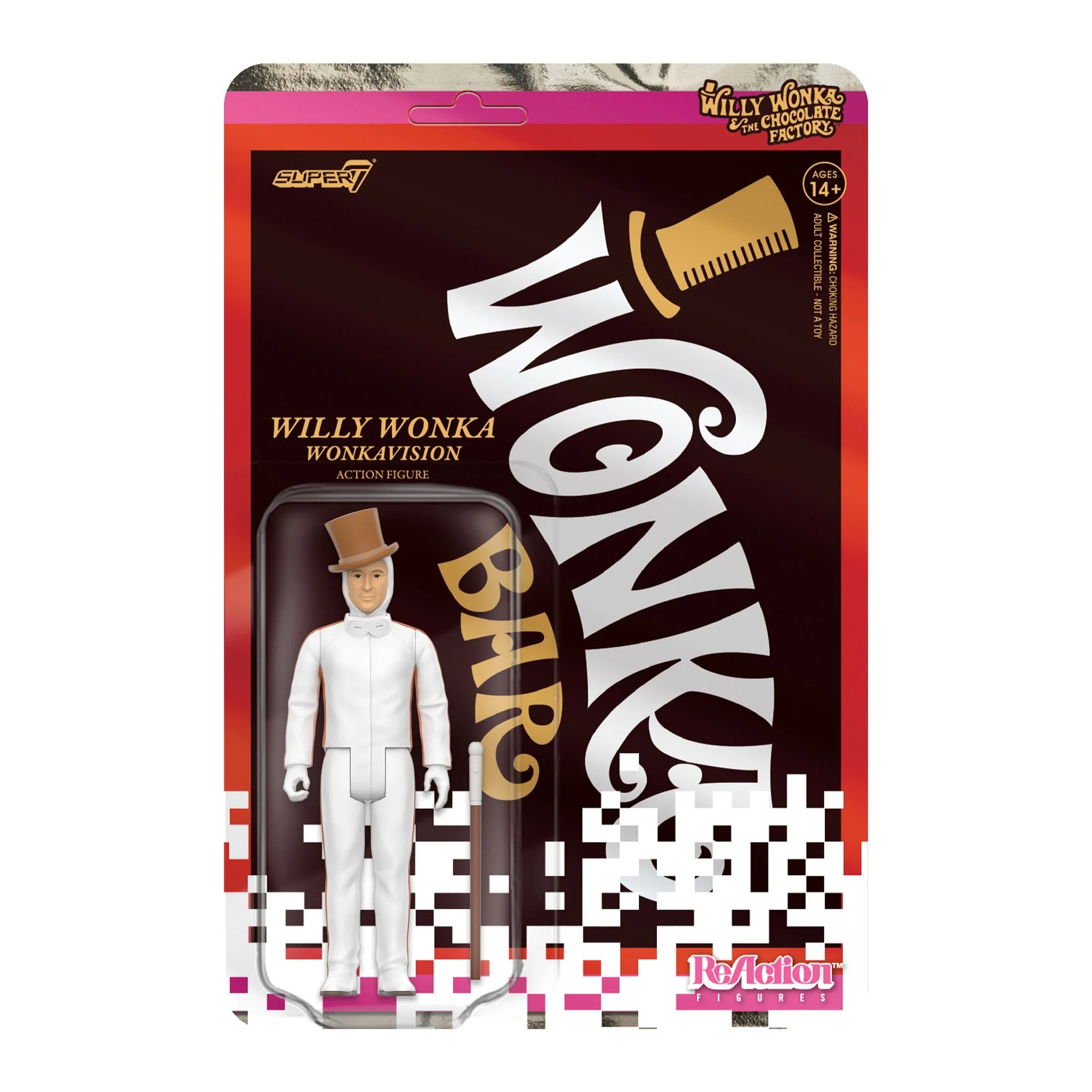 Willy Wonka & The Chocolate Factory ReAction Wave 3 - Set of 4 Figures 8 Willy Wonka & The Chocolate Factory ReAction Wave 3 - Set of 4 Figures