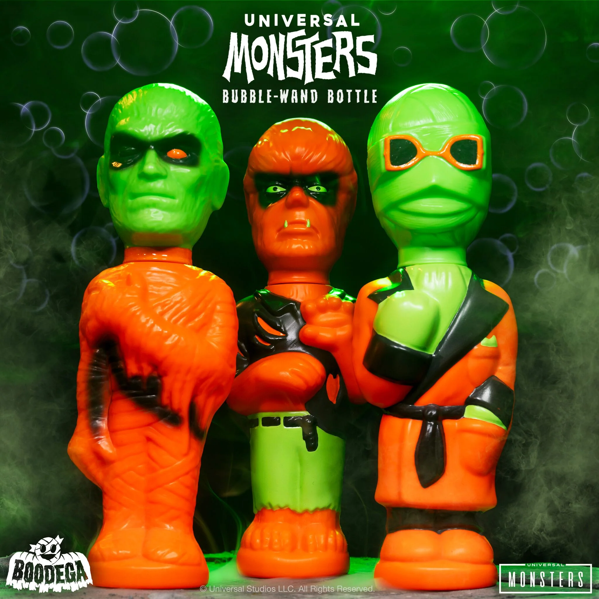 Universal Monsters Super Soapies Wave 3 - Halloween Orange Set of 6 3 Universal Monsters Super Soapies Wave 3 - Halloween Orange Set of 6