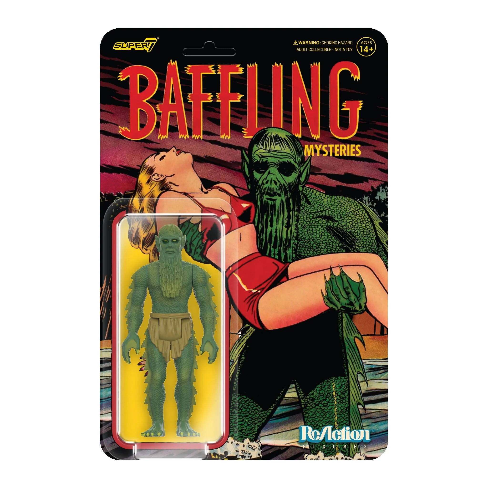 Pre-Code Horror ReAction Wave 1 - Baffling Mysteries - Seaweed Monster