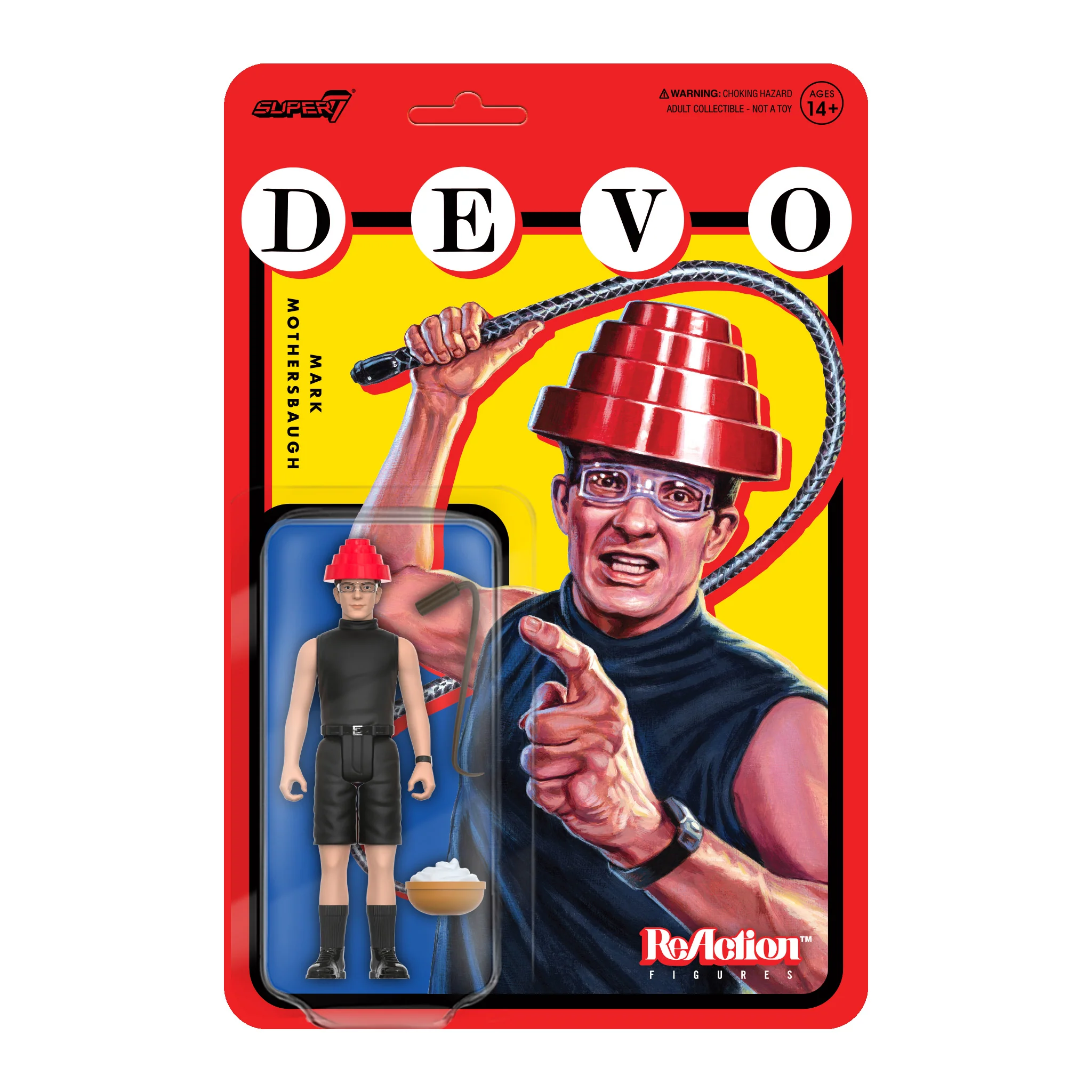 Devo ReAction Figure Wave 1 - Whip It Mark Mothersbaugh