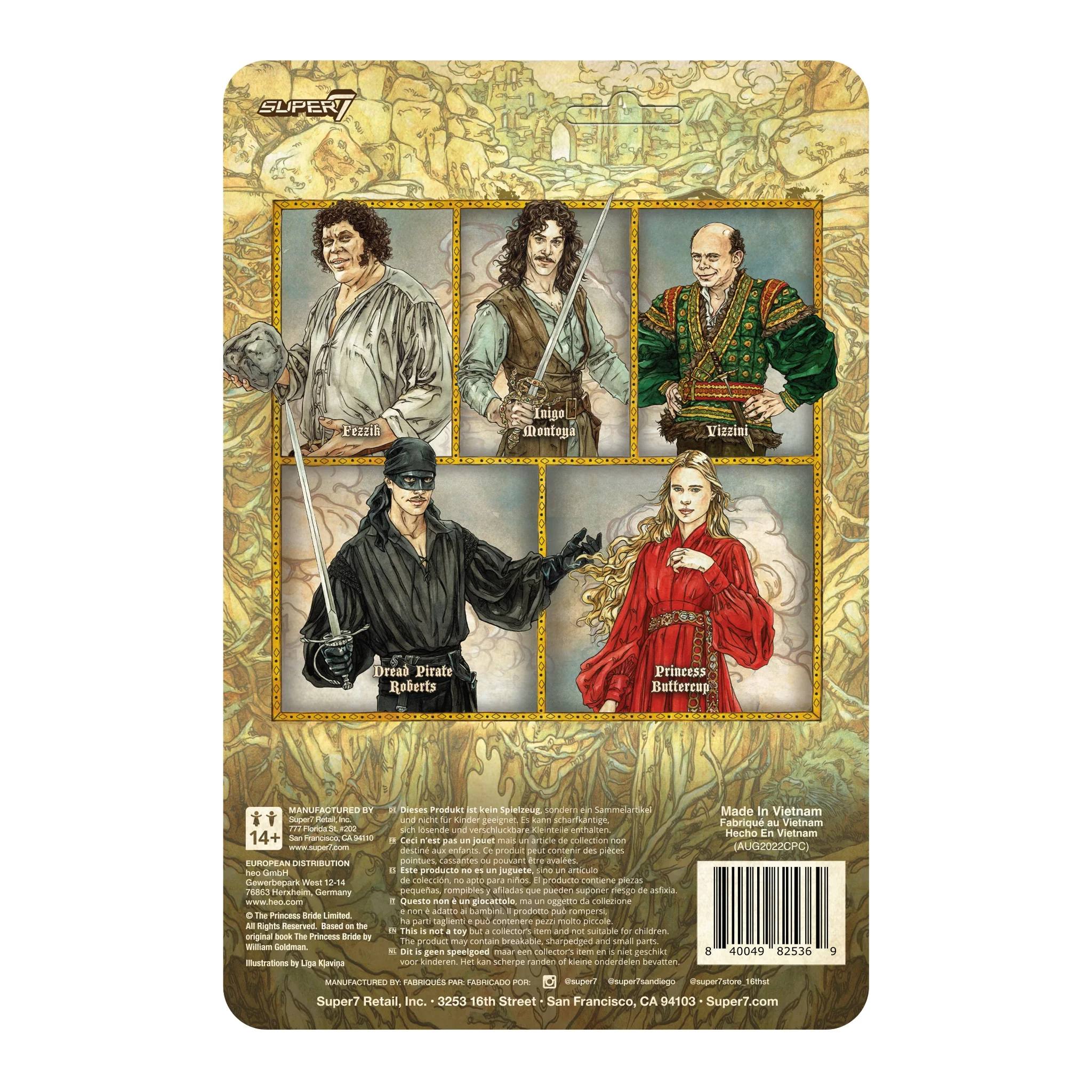 The Princess Bride ReAction Wave 1 - Inigo Montoya 4 The Princess Bride ReAction Wave 1 - Inigo Montoya