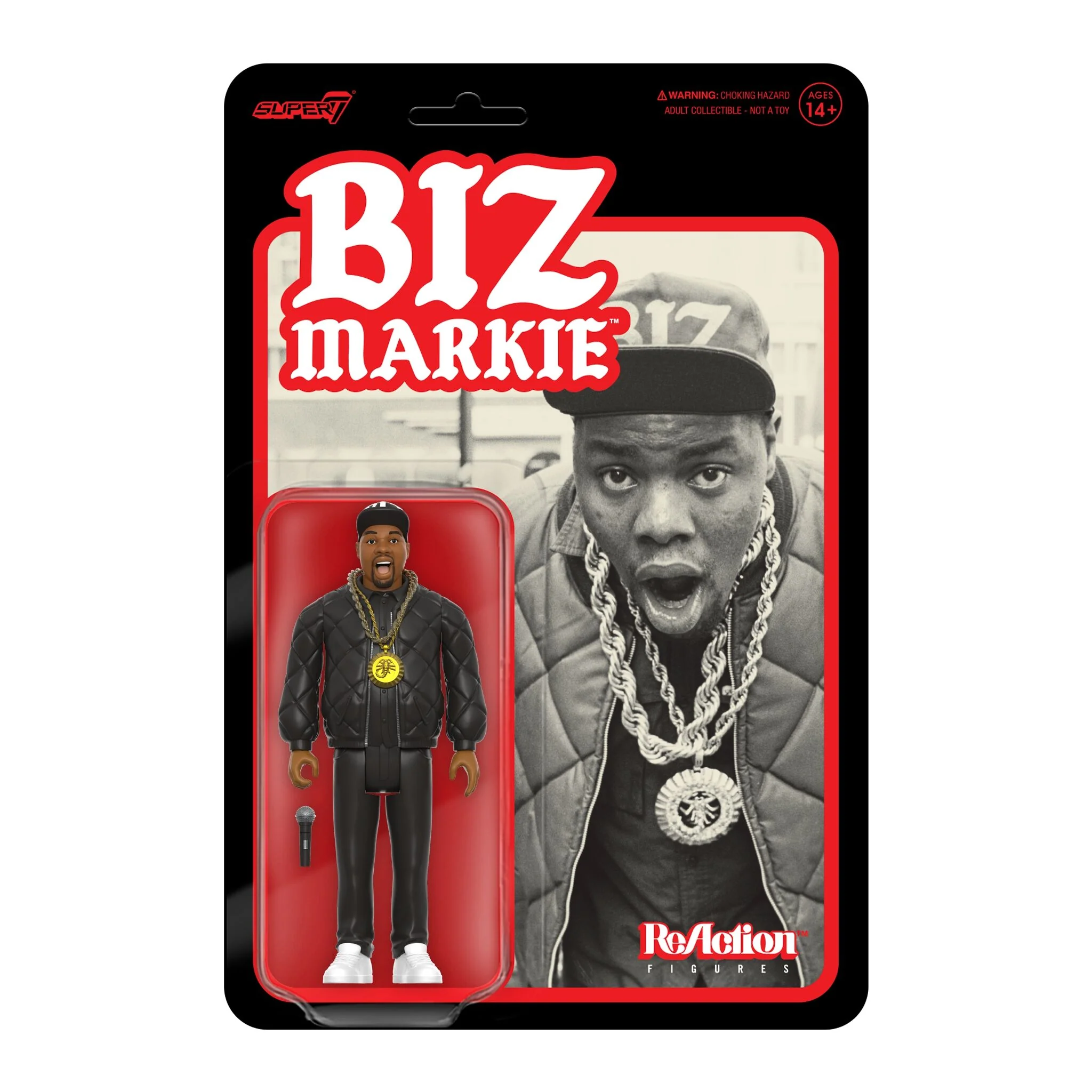 Biz Markie ReAction Figures Wave 01 - Biz