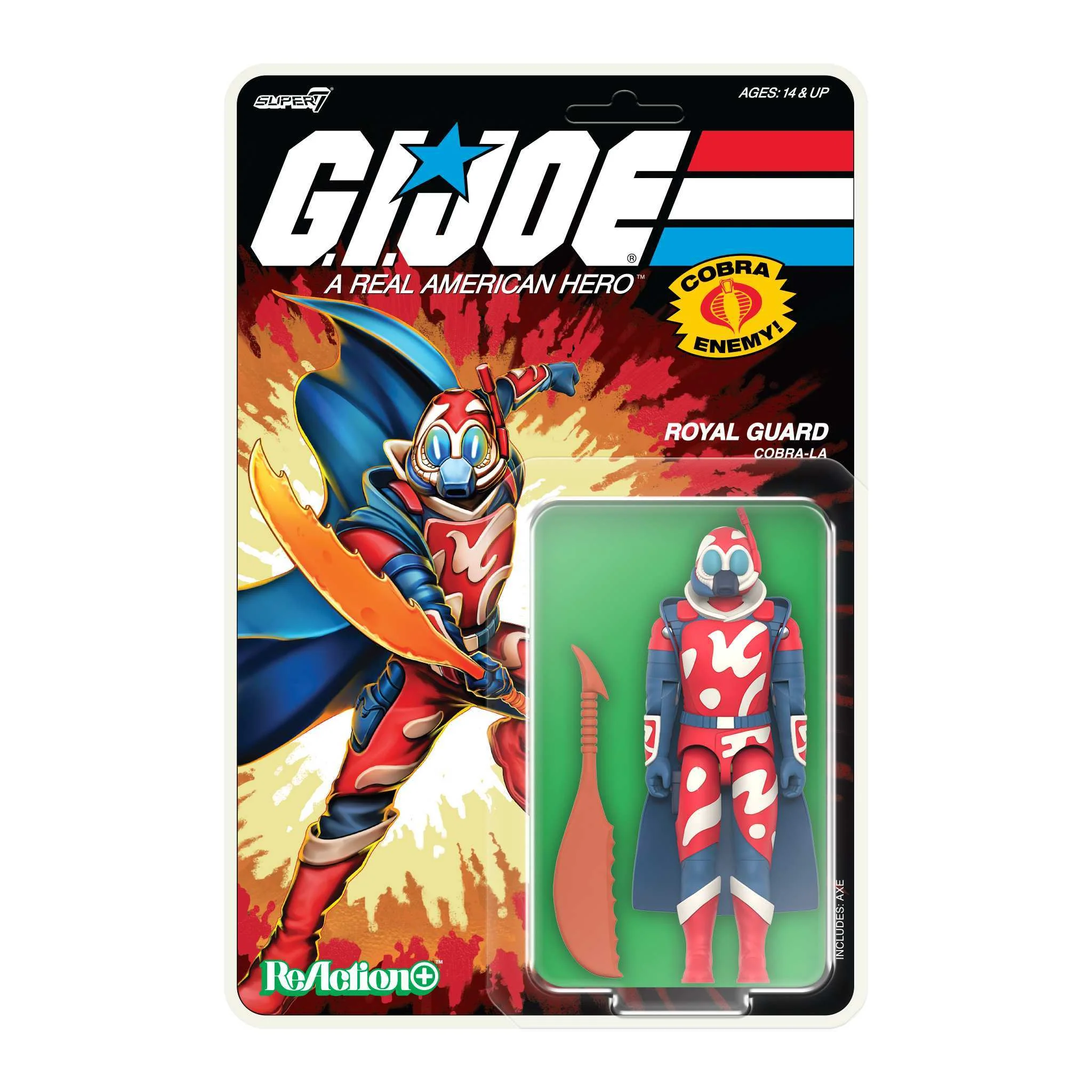 G.I. Joe ReAction+ Wave 04 (Movie Collection) - Cobra-La (Royal Guard)