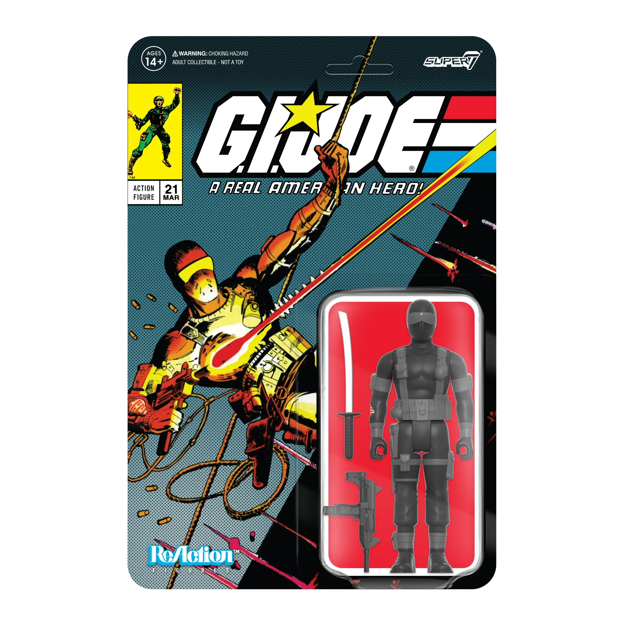 G.I. Joe ReAction Wave 2 - Snake Eyes (Comic v.2)